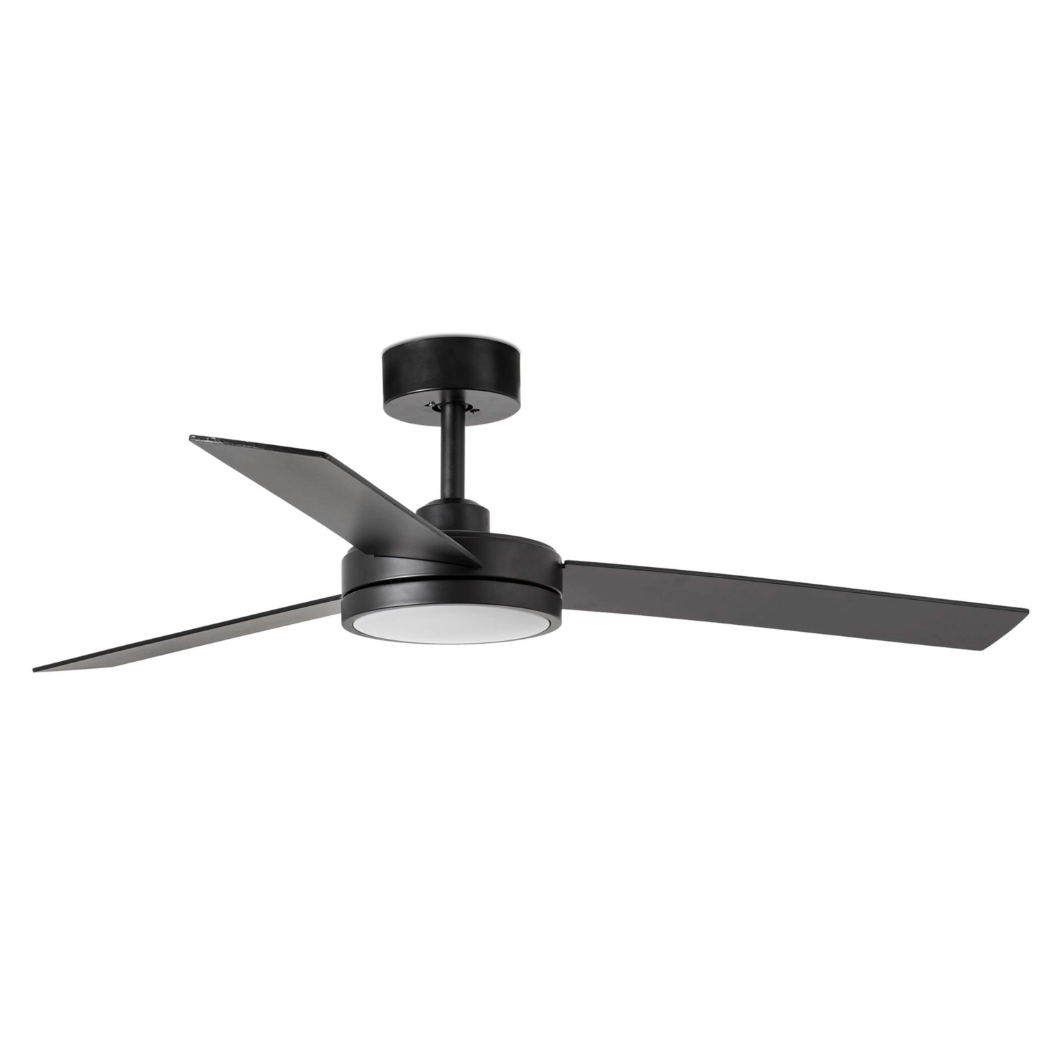 LED-Deckenventilator Barth mit Leuchte, schwarz günstig online kaufen