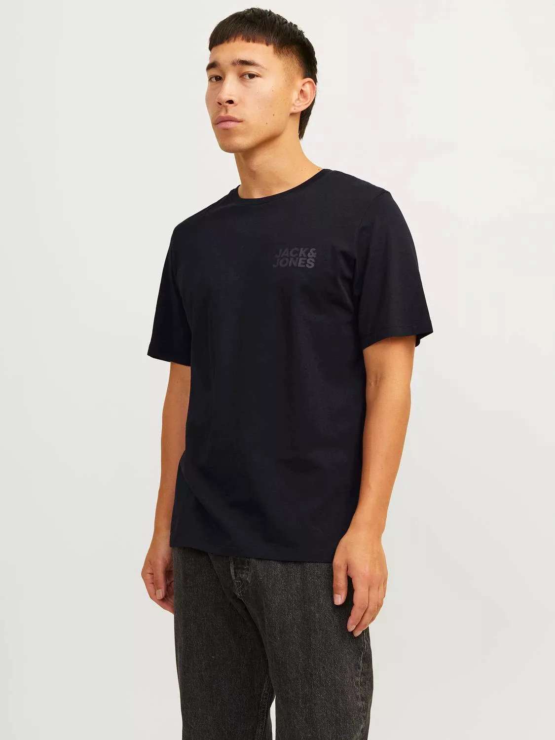 Jack & Jones Rundhalsshirt "JJECORP LOGO TEE SS", mit Logo Print günstig online kaufen