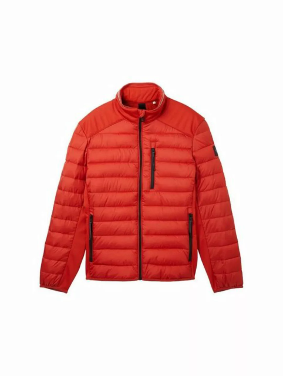 TOM TAILOR Outdoorjacke hybrid jacket, fire red günstig online kaufen