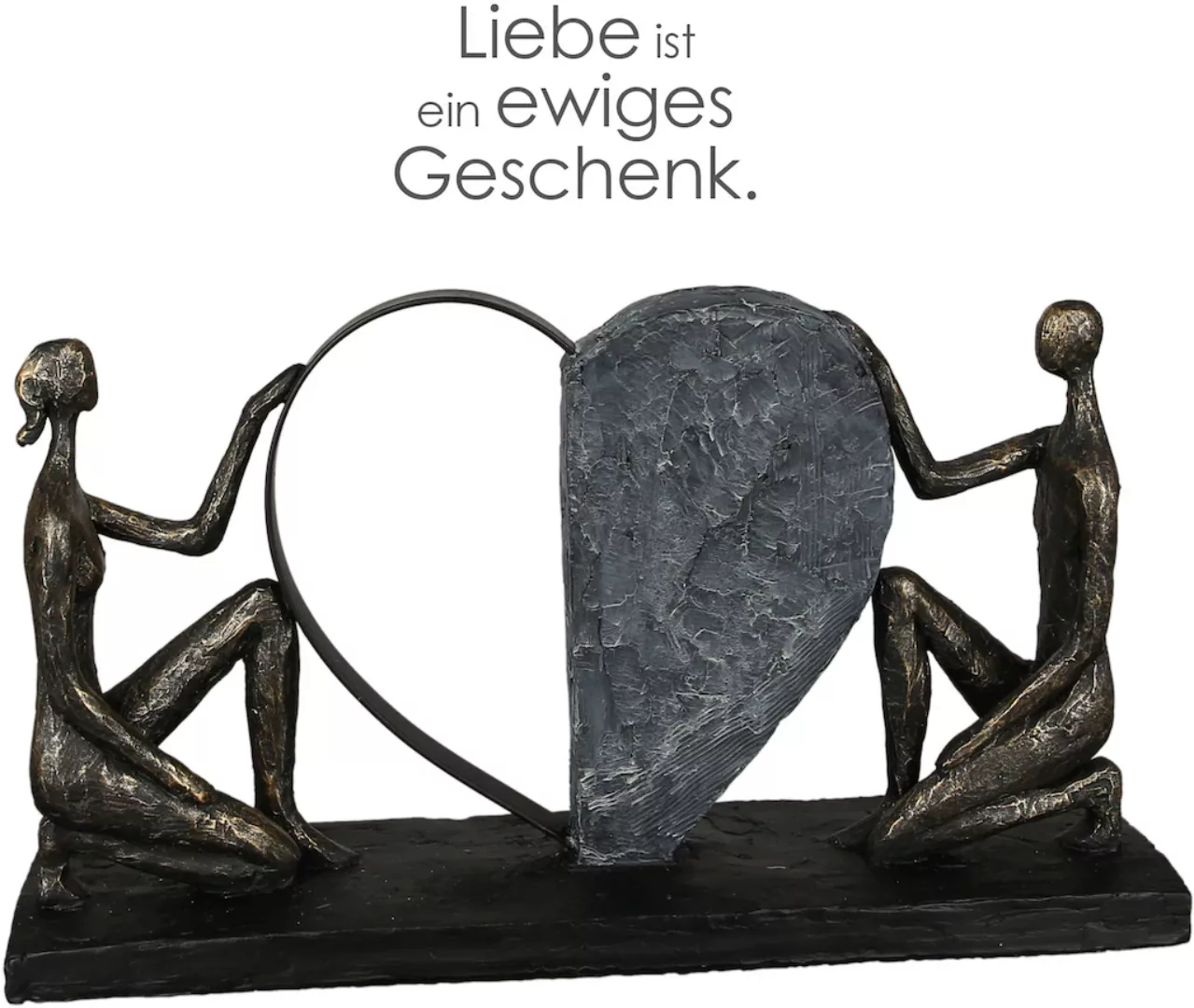 Casablanca by Gilde Dekofigur "Skulptur "Affair of the Heart"" günstig online kaufen
