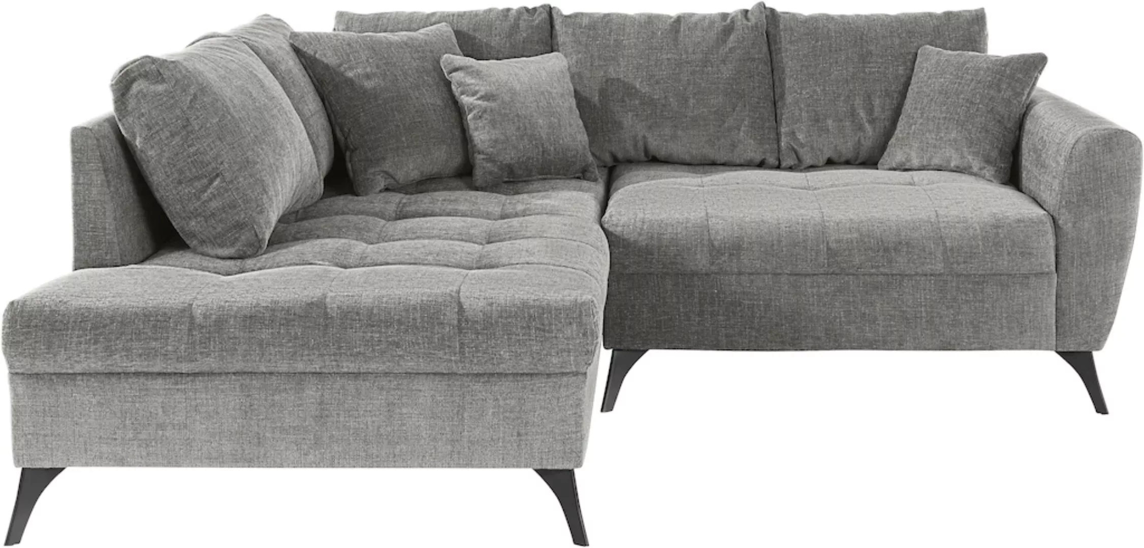 INOSIGN Ecksofa "Lörby L-Form", Belastbarkeit bis 140kg pro Sitzplatz, auch günstig online kaufen