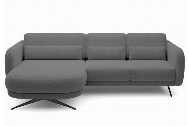 Friderik-EU Ecksofa ILUSIO MINI 260 cm Elektrisch verstellbare Sitztiefe Re günstig online kaufen