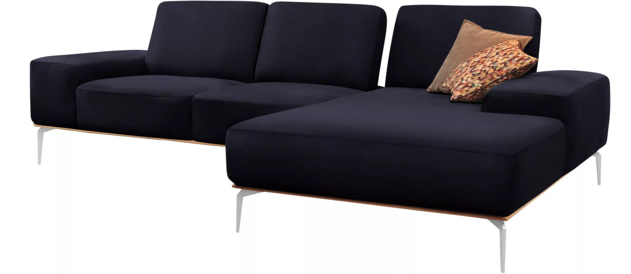 W.SCHILLIG Ecksofa "run, Designsofa mit tollem Sitzkomfort, L-Form", mit el günstig online kaufen