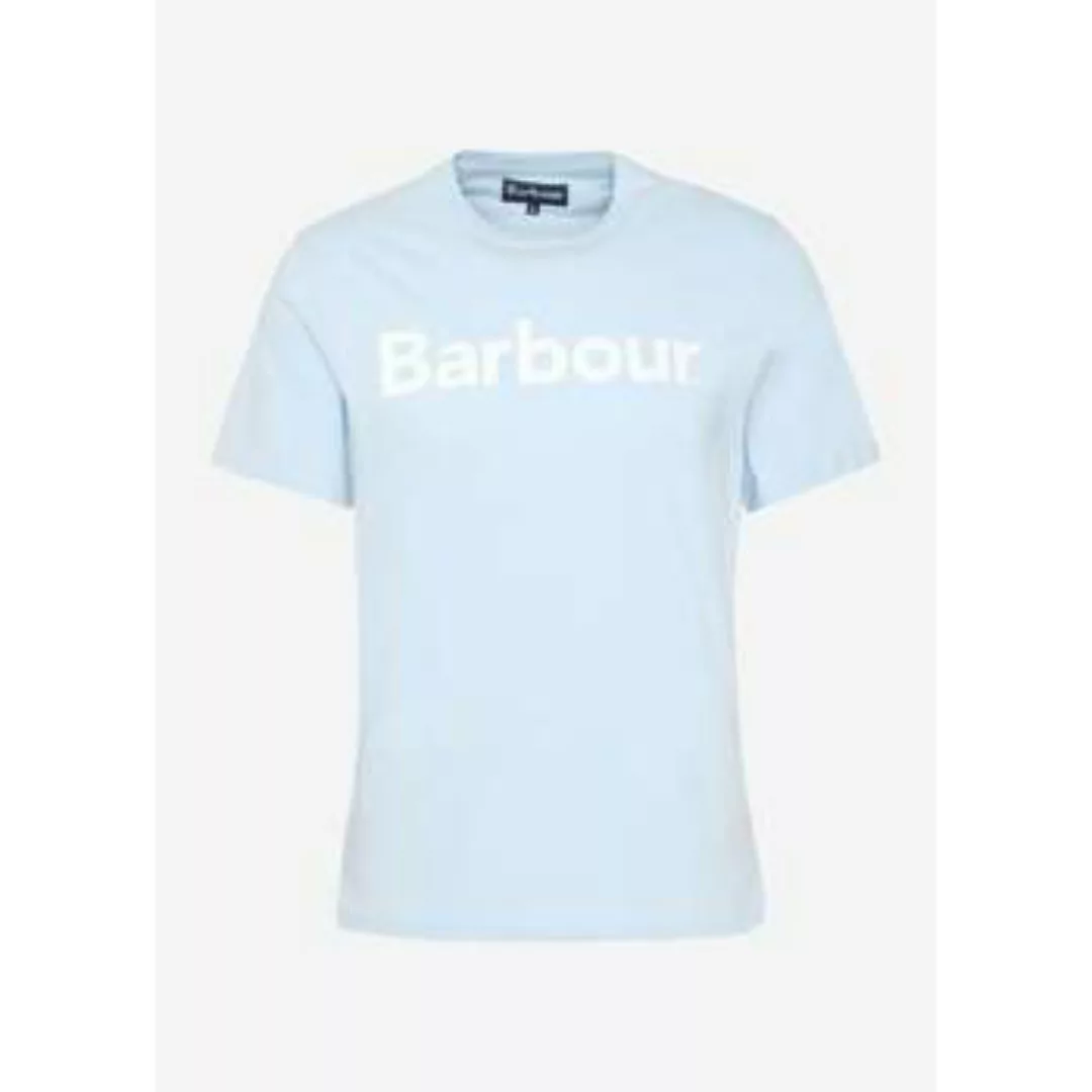 Barbour  T-Shirts & Poloshirts logo t-shirt - ocean sky günstig online kaufen