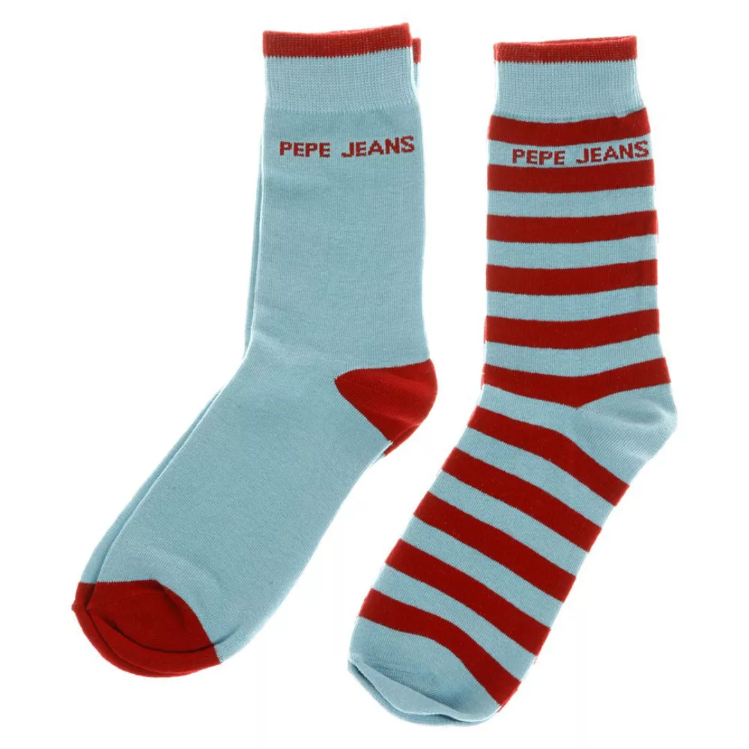 Pepe Jeans Franci Socken EU 43-46 Water Green Red günstig online kaufen