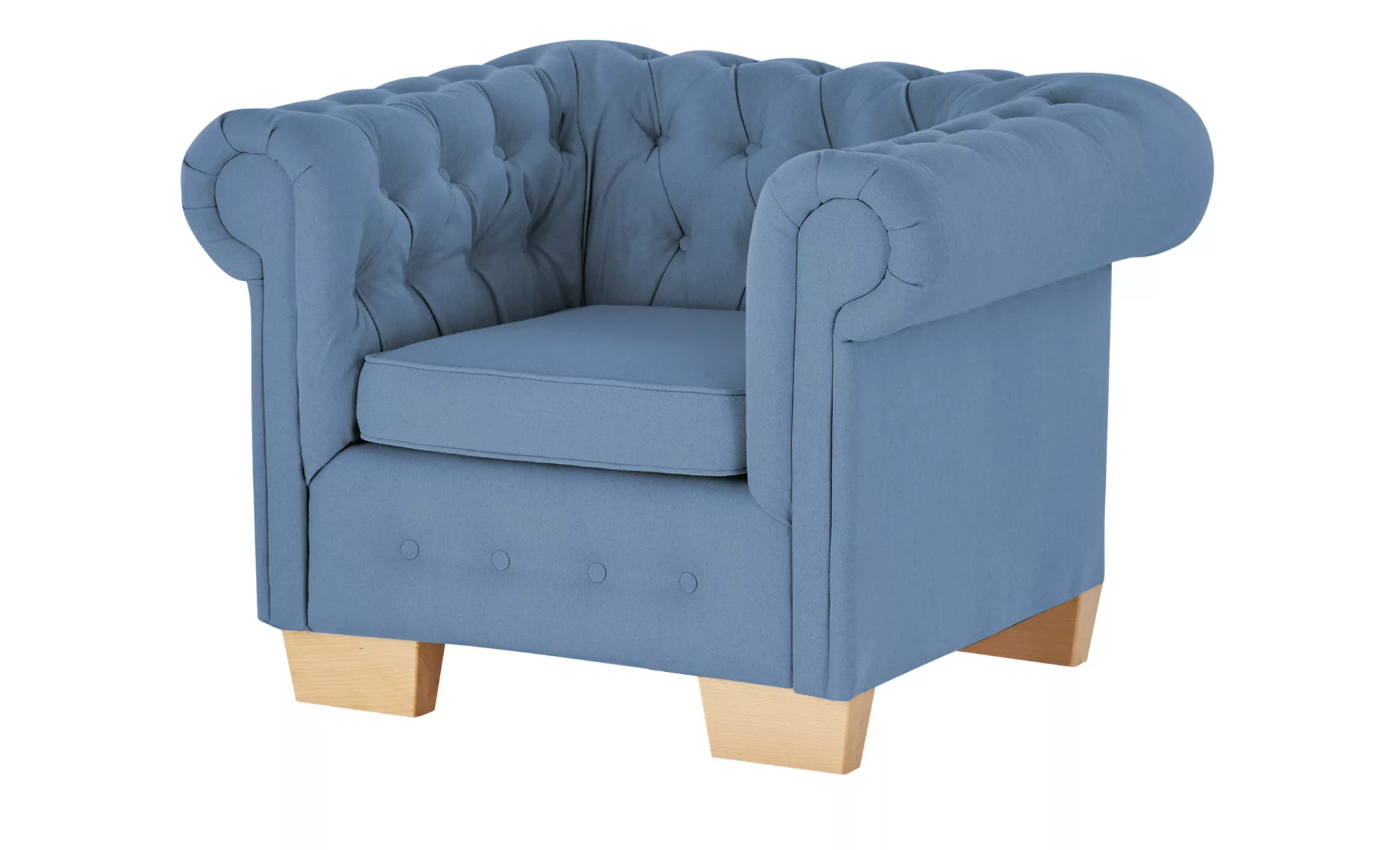 smart Sessel - blau - 102 cm - 75 cm - 89 cm - Polstermöbel > Sessel > Pols günstig online kaufen
