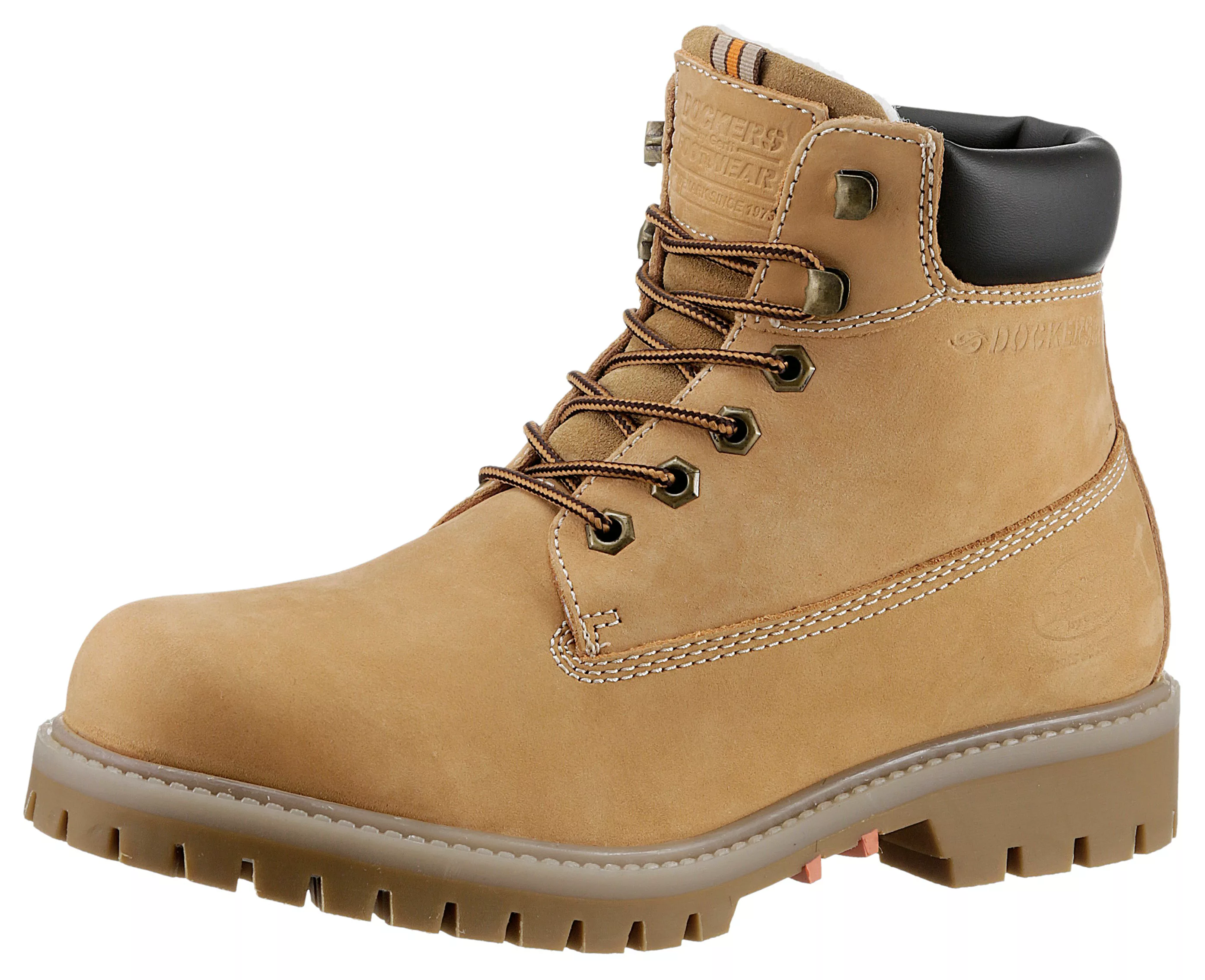 Dockers by Gerli Winterboots, mit Warmfutter; Worker Boots; Schnürboots günstig online kaufen