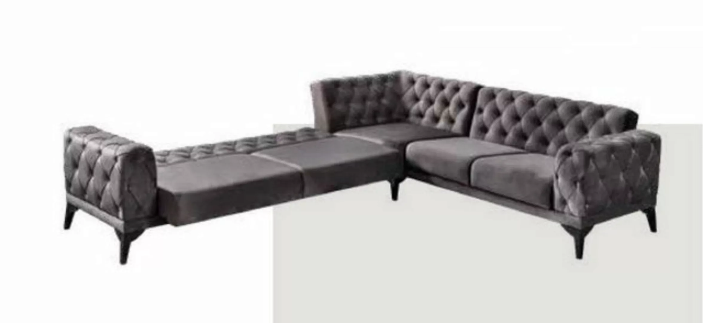 JVmoebel Ecksofa Modernes Sofa Ecksofa Textil Wohnzimmermöbel Sofa L Form G günstig online kaufen