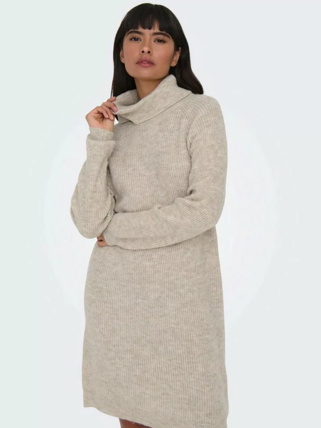 ONLY Strickkleid ONLSILLY LS ROLLNECK DRESS BF KNT günstig online kaufen