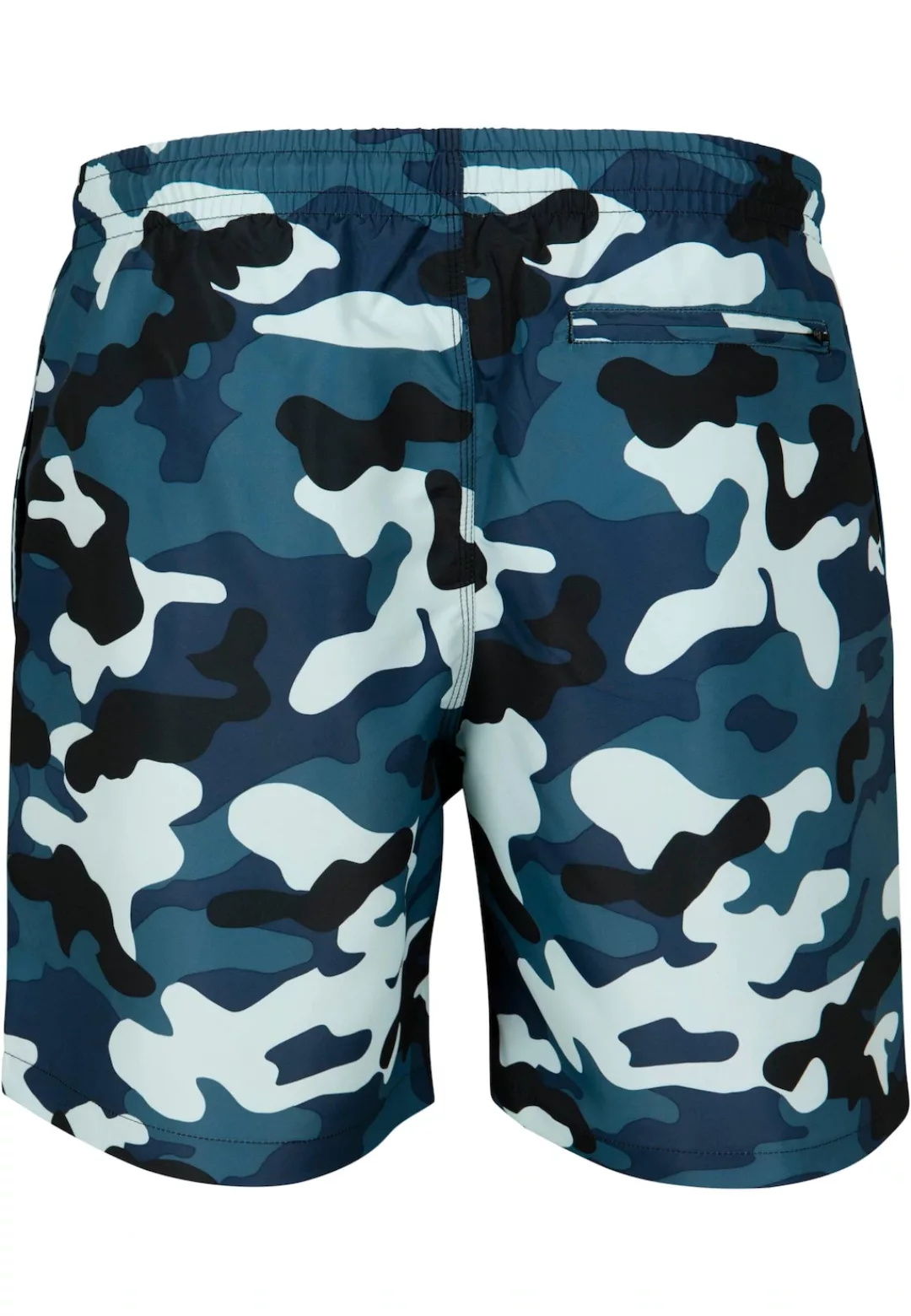 URBAN CLASSICS Badeshorts "Urban Classics Herren Camo Swim Shorts" günstig online kaufen