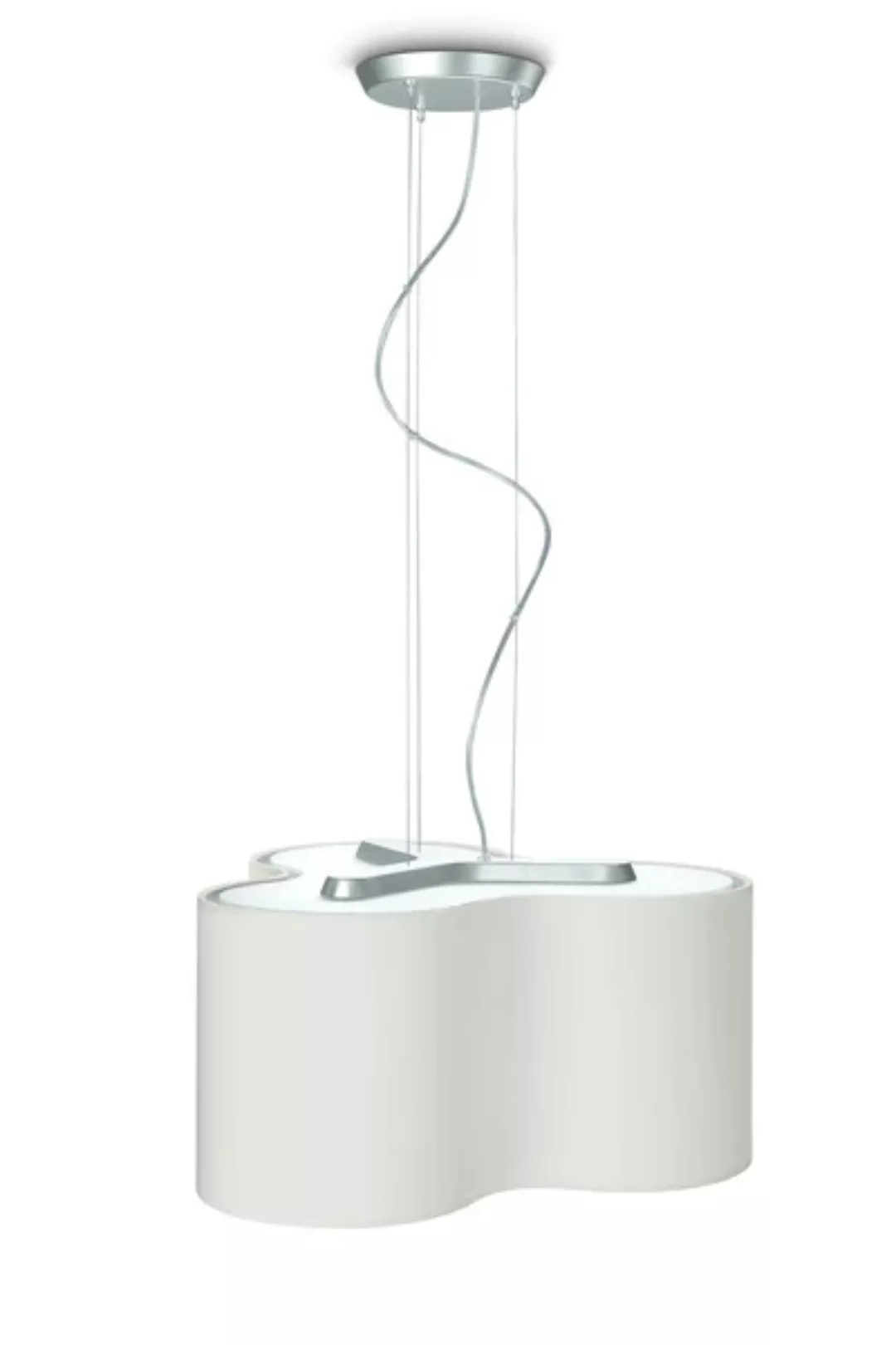 höhenverstellbare Pendelleuchte Clove, Pendellänge 180cm, 3-flammig, weiß günstig online kaufen