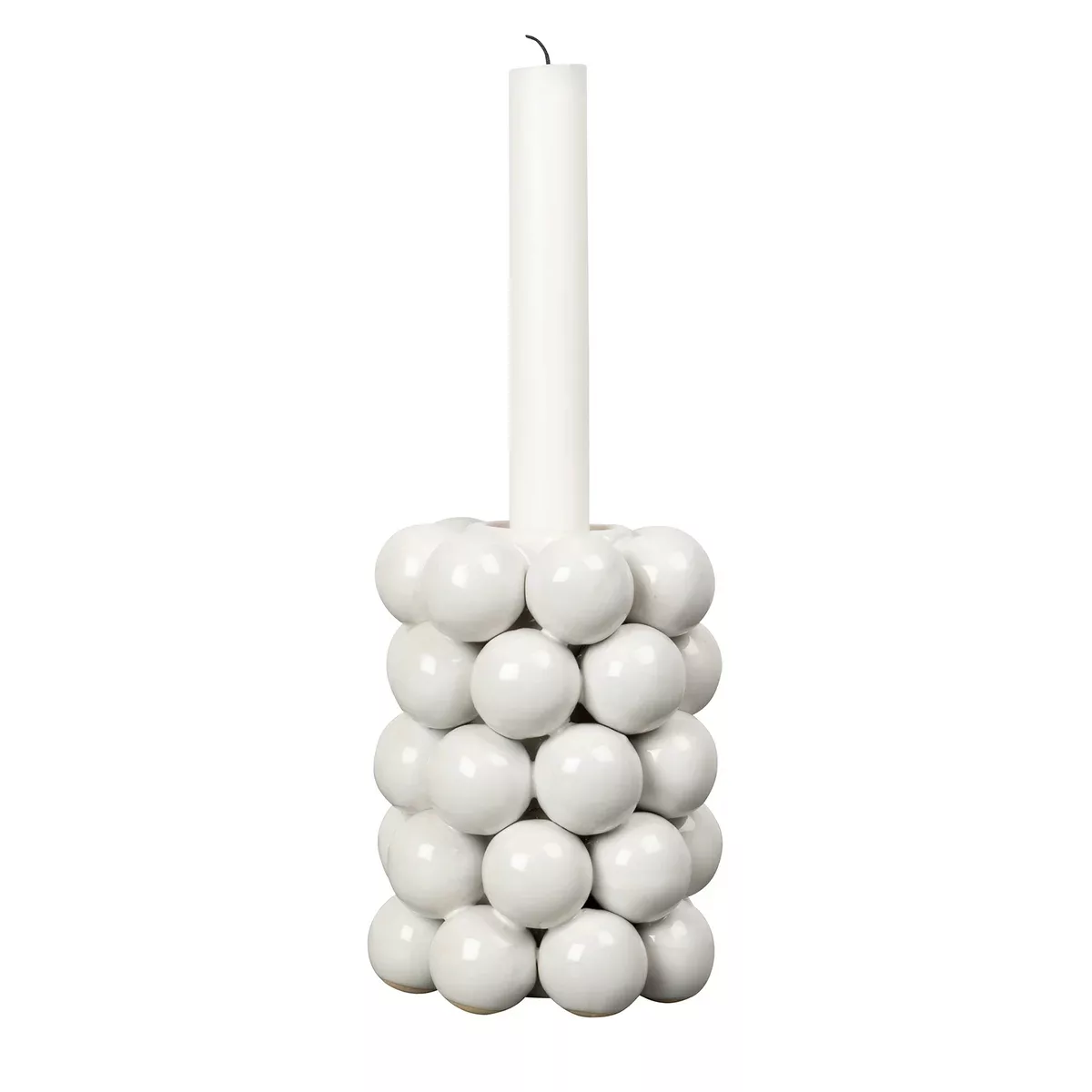 Globe Kerzenhalter 13,5cm Weiß günstig online kaufen