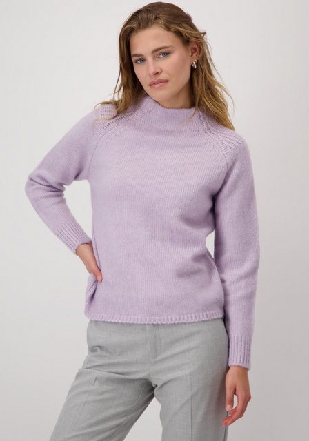 Monari Strickpullover "Pullover Flauschgarn", Mit Rundhalsausschnitt günstig online kaufen