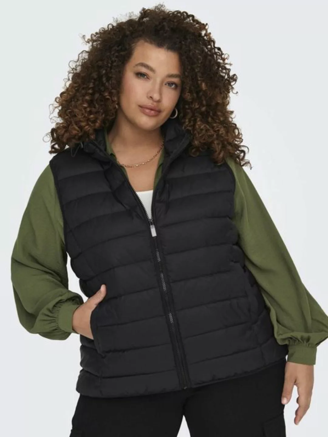 ONLY CARMAKOMA Steppweste CARNEW TAHOE HOOD WAISTCOAT CC OTW NOOS günstig online kaufen