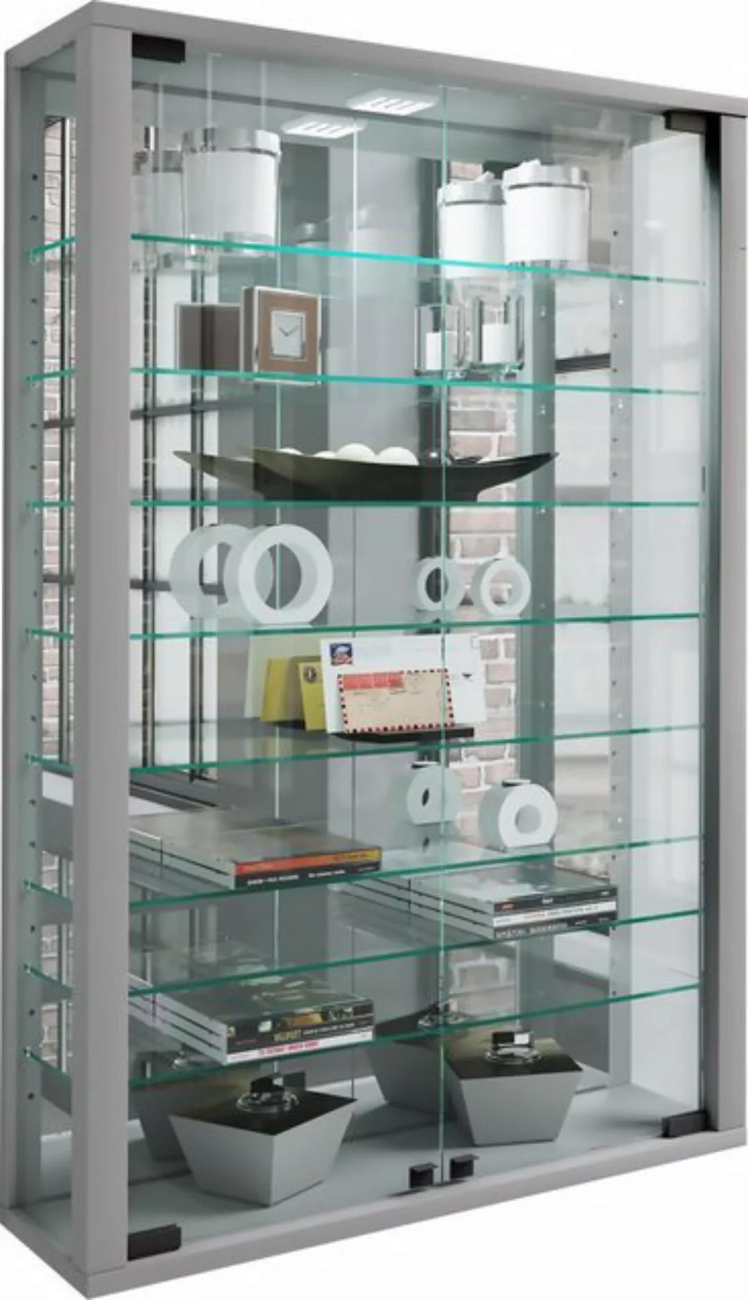 VCM Hängevitrine Wandvitrine Glasvitrine Vitrosa Mini Spiegel (1-St) günstig online kaufen