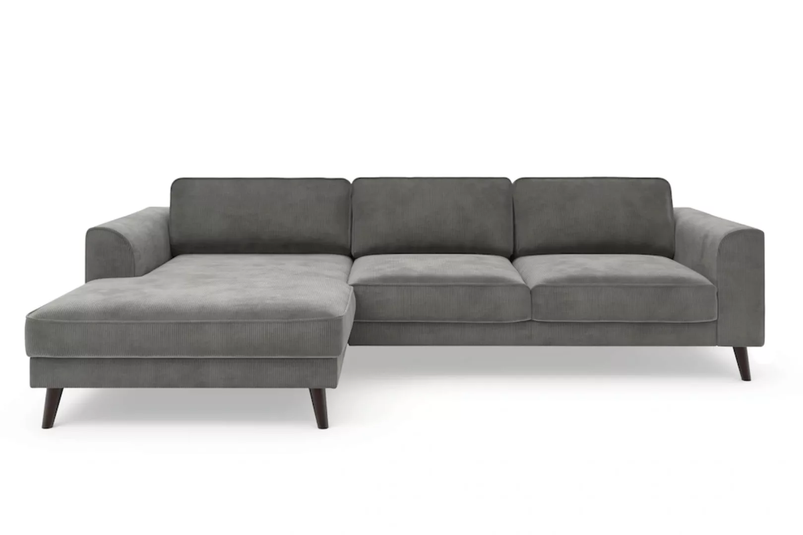 TRENDMANUFAKTUR Ecksofa "Lumber Jack, elegantes Designsofa, L-Form", wahlwe günstig online kaufen