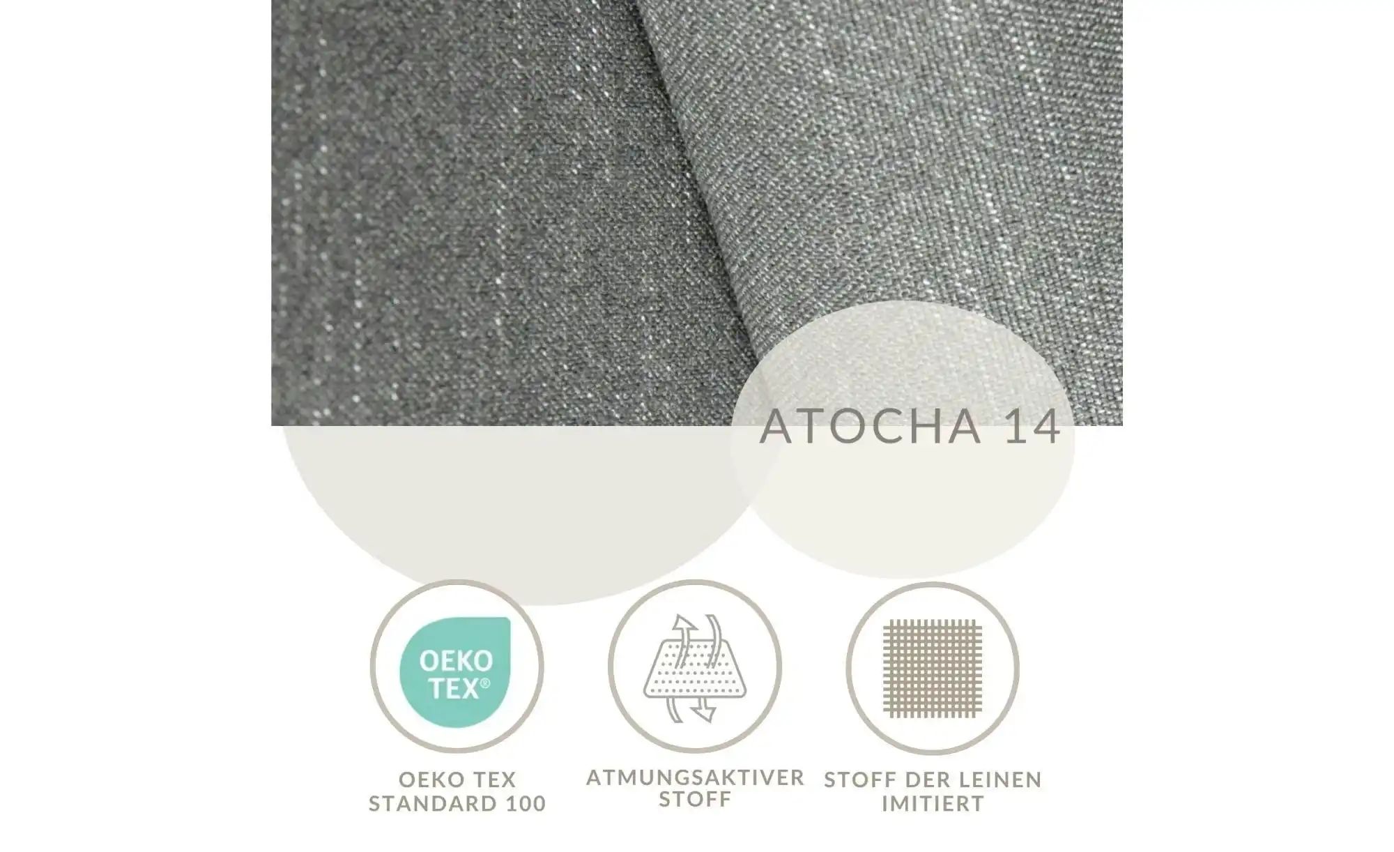 Ecksofa   ¦ grau ¦ Maße (cm): B: 255 H: 70 Polstermöbel > Sofas > Ecksofas günstig online kaufen