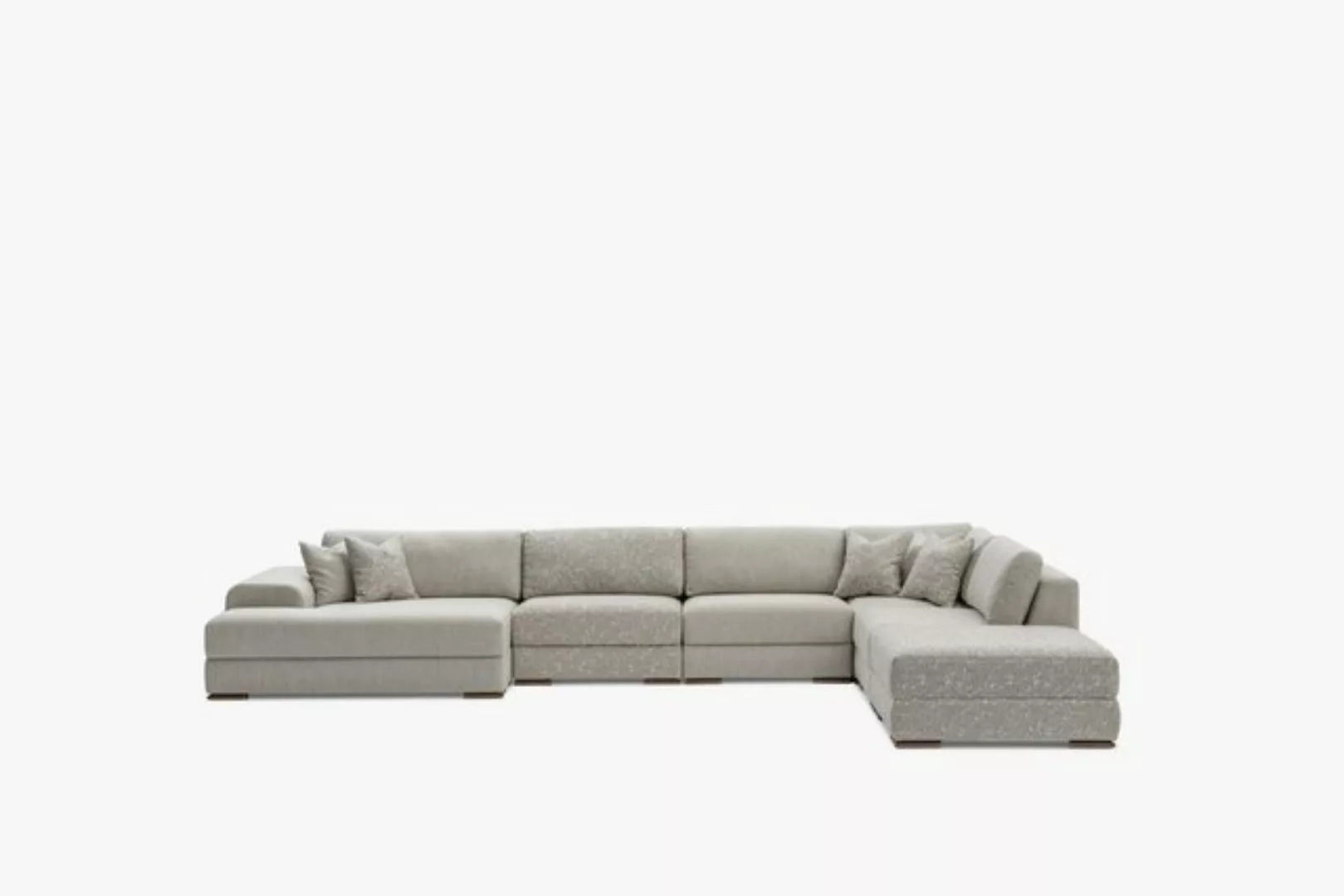 JVmoebel Ecksofa Modern Ecksofa Stoff Big Sofa Couch L Form Polstersofa 150 günstig online kaufen