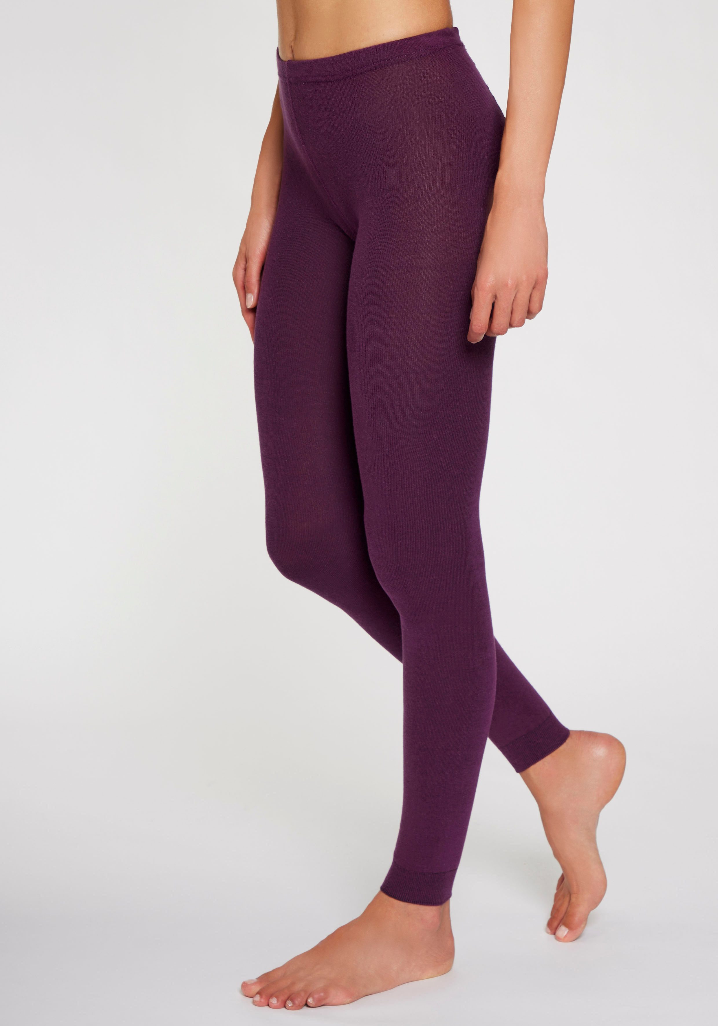 Lavana Strickstrumpfleggings Thermosan, fein gestrickt, weich günstig online kaufen