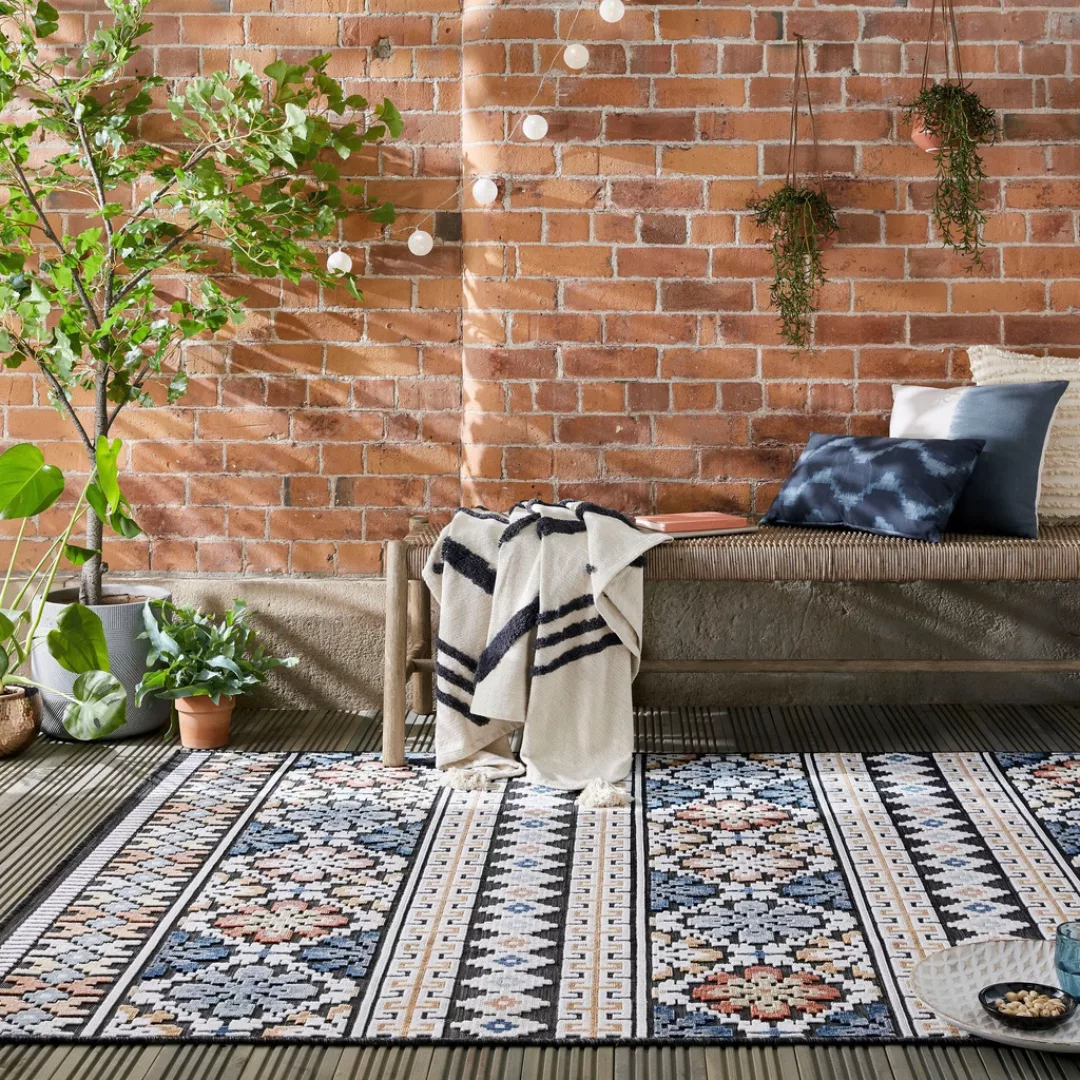 FLAIR RUGS Teppich »Aster«, rechteckig, Outdoor geeignet, Hoch-Tief Effekt günstig online kaufen