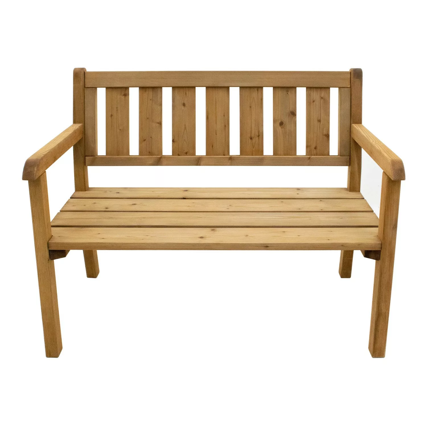 Axi Gartenbank Charlotte 2-Sitzer Holz Braun 110 cm günstig online kaufen