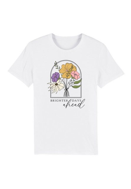 F4NT4STIC T-Shirt Blumen brighter days ahead Premium Qualität günstig online kaufen