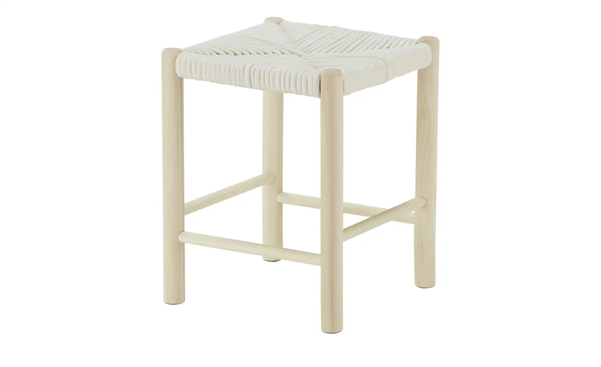 Hocker Massivholz Sebastian ¦ holzfarben ¦ Maße (cm): B: 36 H: 45,5 T: 36 P günstig online kaufen