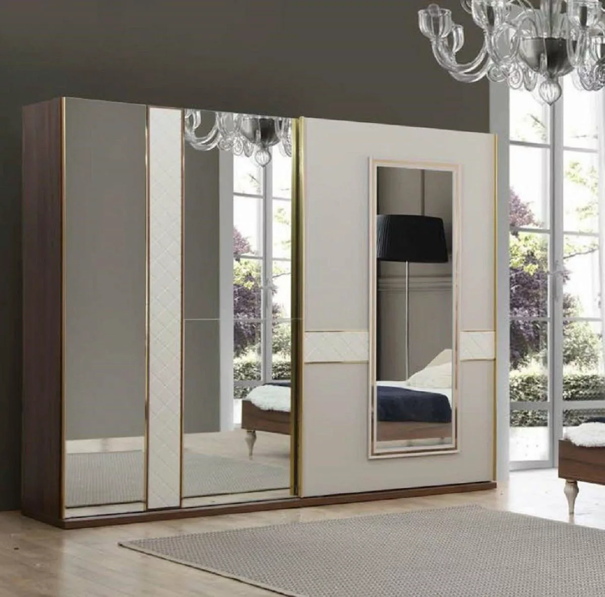 JVmoebel Kleiderschrank Luxus Kleiderschrank Stil Möbel Modern Schränke Hol günstig online kaufen