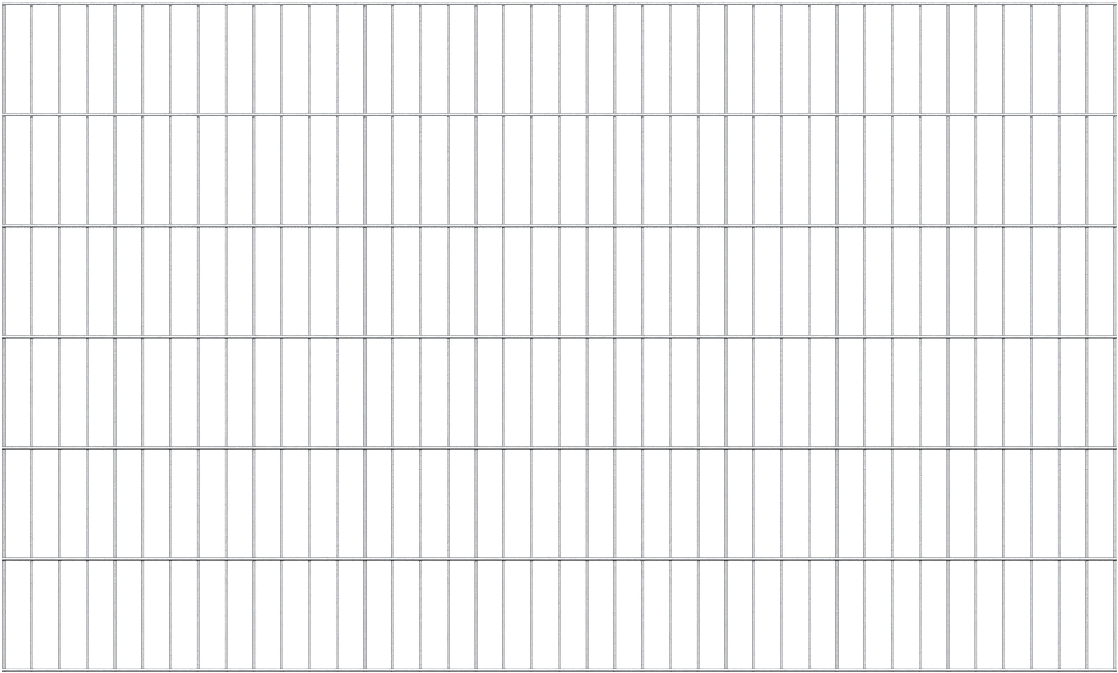 Alberts Doppelstabmattenzaun "Doppelstab-Gittermatte 6/5/6", LxH: 200x120 c günstig online kaufen