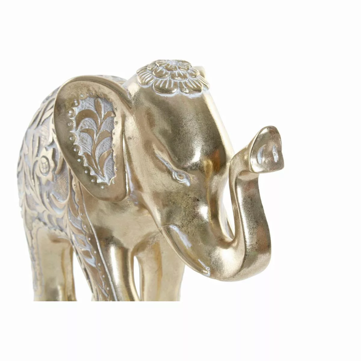 Deko-figur Dkd Home Decor Harz Elefant (28.5 X 11.5 X 22.5 Cm) günstig online kaufen