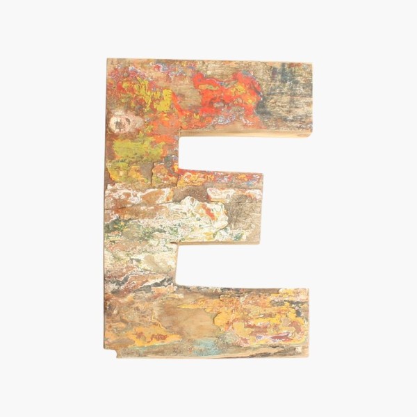 Holzbuchstabe - Vintage E günstig online kaufen