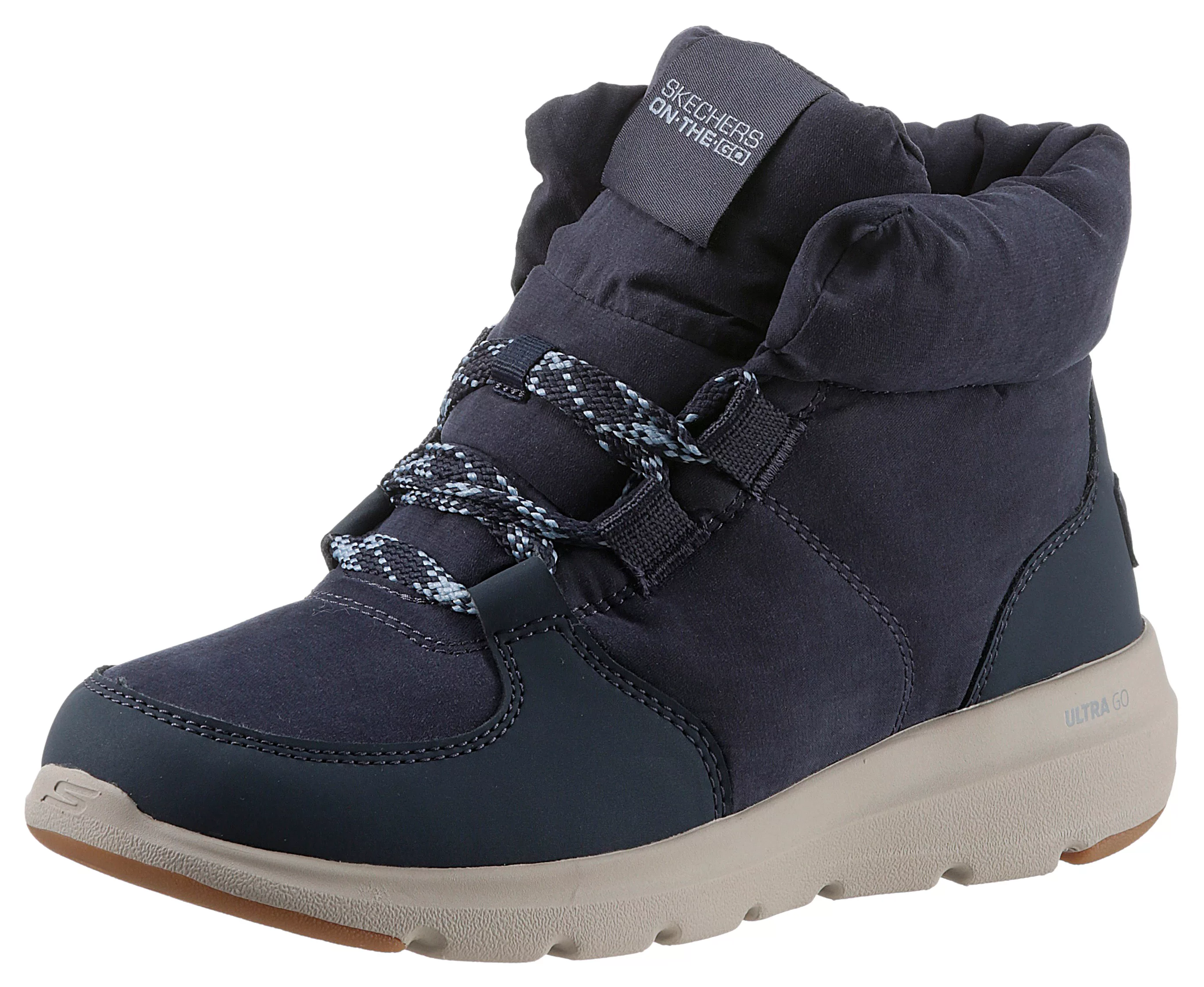 Skechers Winterboots "GLACIAL ULTRA-TREND UP", mit auffälliger Schaftpolste günstig online kaufen