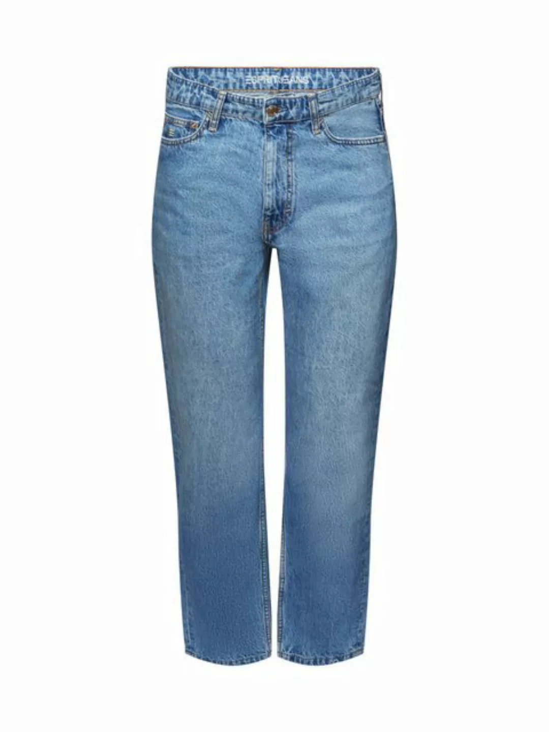 Esprit Straight-Jeans Lockere Retro-Jeans mit mittlerer Bundhöhe günstig online kaufen