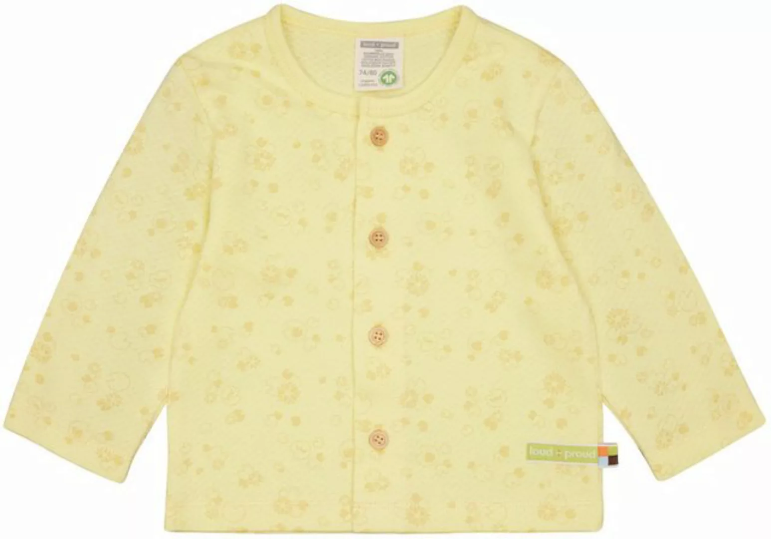 loud + proud Shirtjacke mit Knöpfen Bio Baumwolle günstig online kaufen