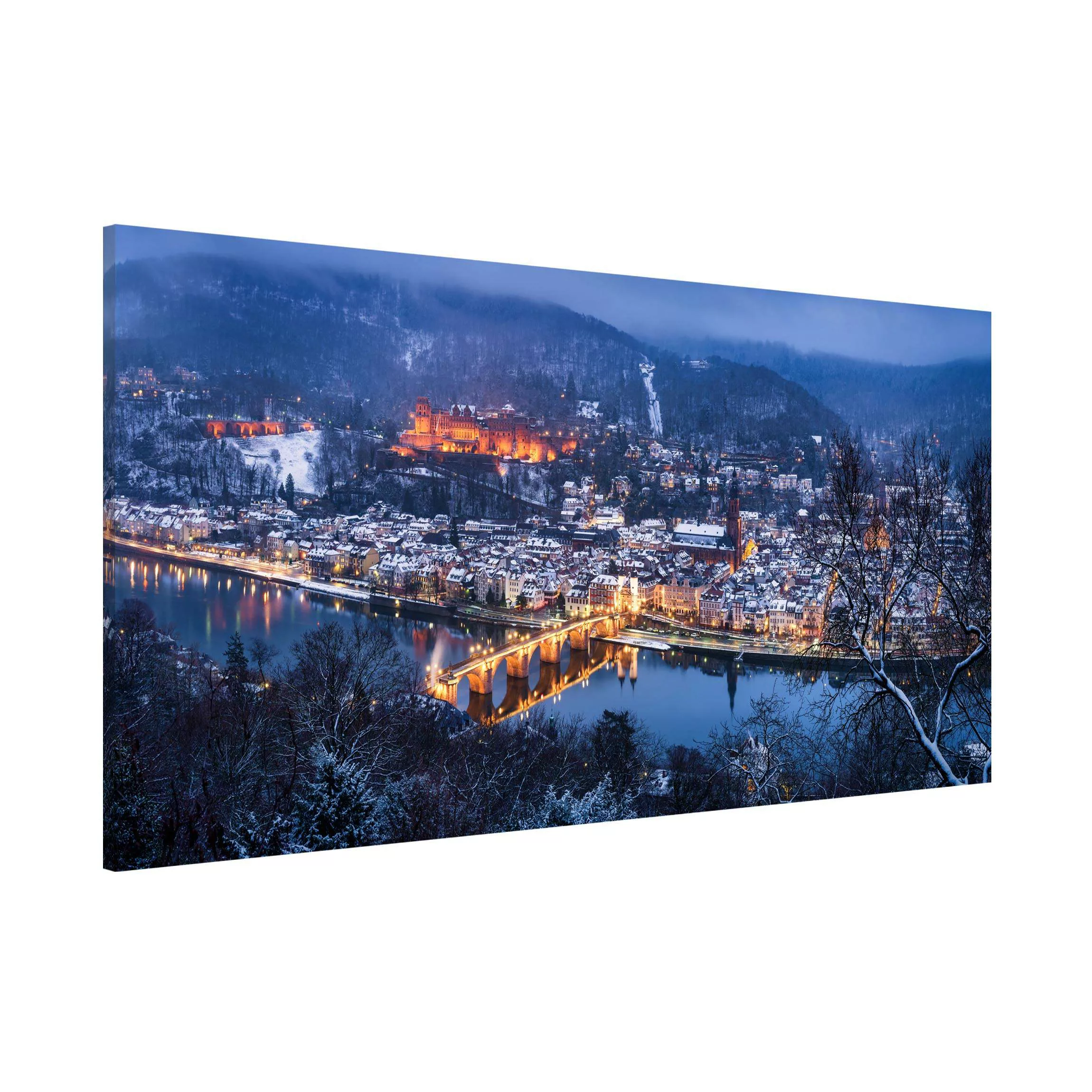 Magnettafel Winterliches Heidelberg günstig online kaufen