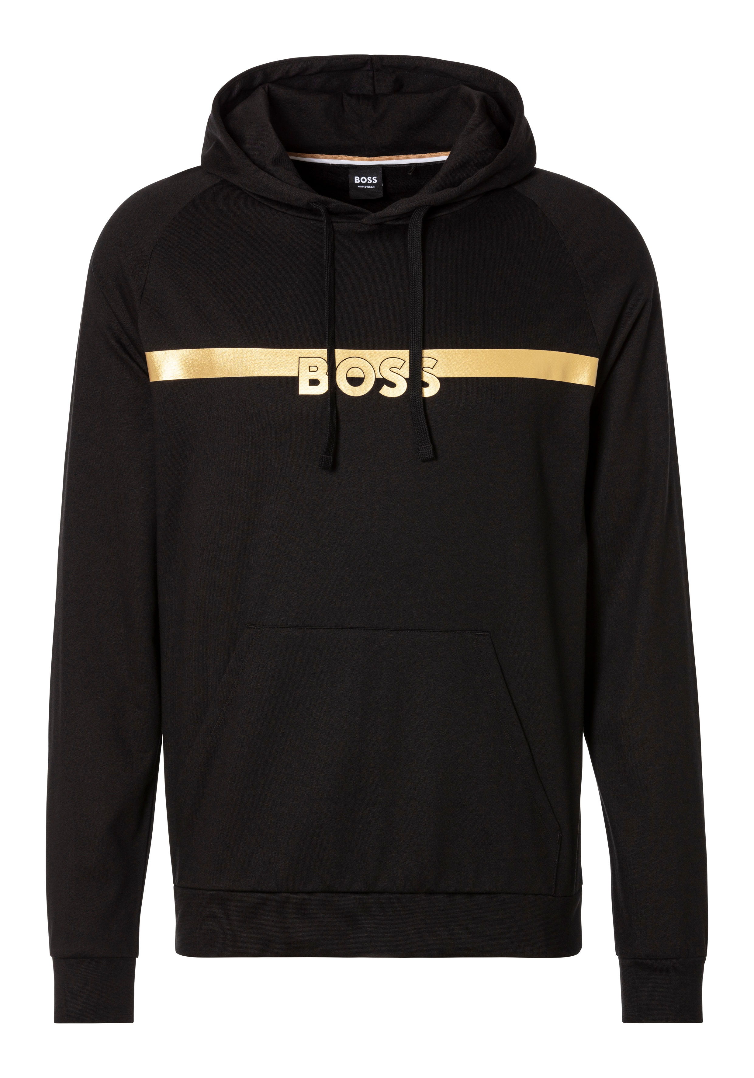 BOSS Kapuzensweatshirt "Authentic Hoo", mit glänzenden Logodruck günstig online kaufen