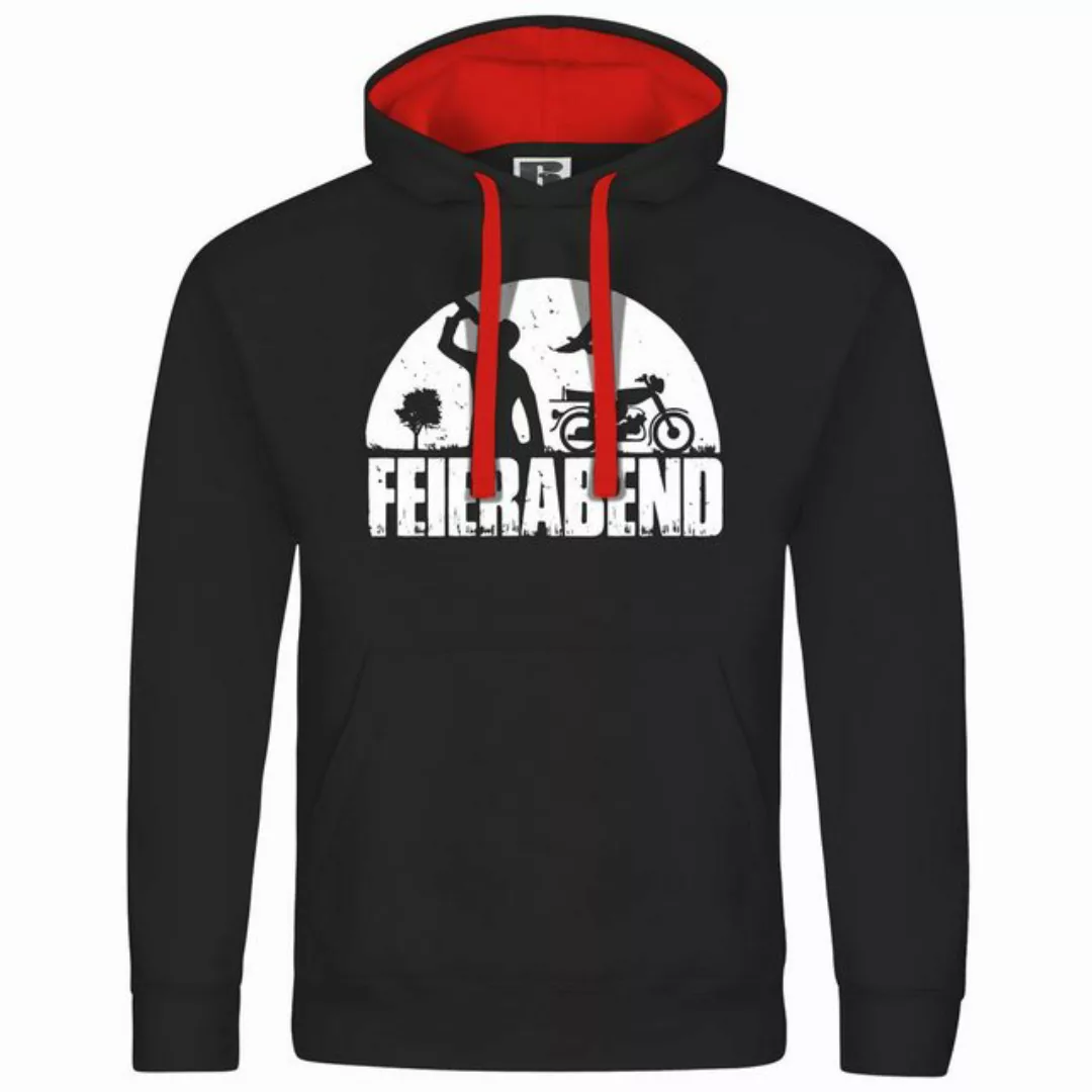 deinshirt Kapuzenpullover Herren Kapuzenpullover Feierabend Simson Mit Prin günstig online kaufen