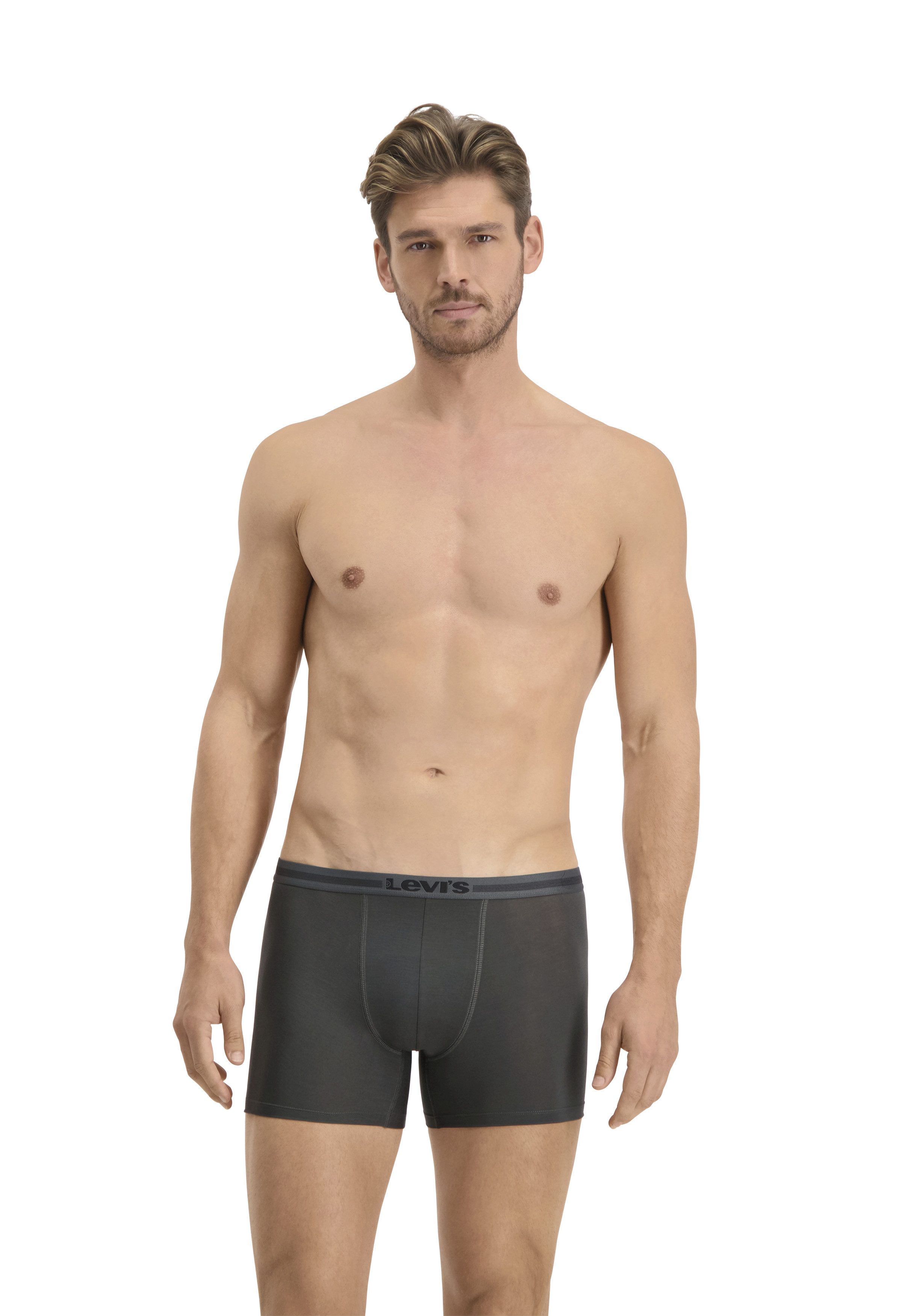 Levis Boxershorts "LEVIS MEN TENCEL BOXER BRIEF 2P", (Packung, 2 St., 2er P günstig online kaufen