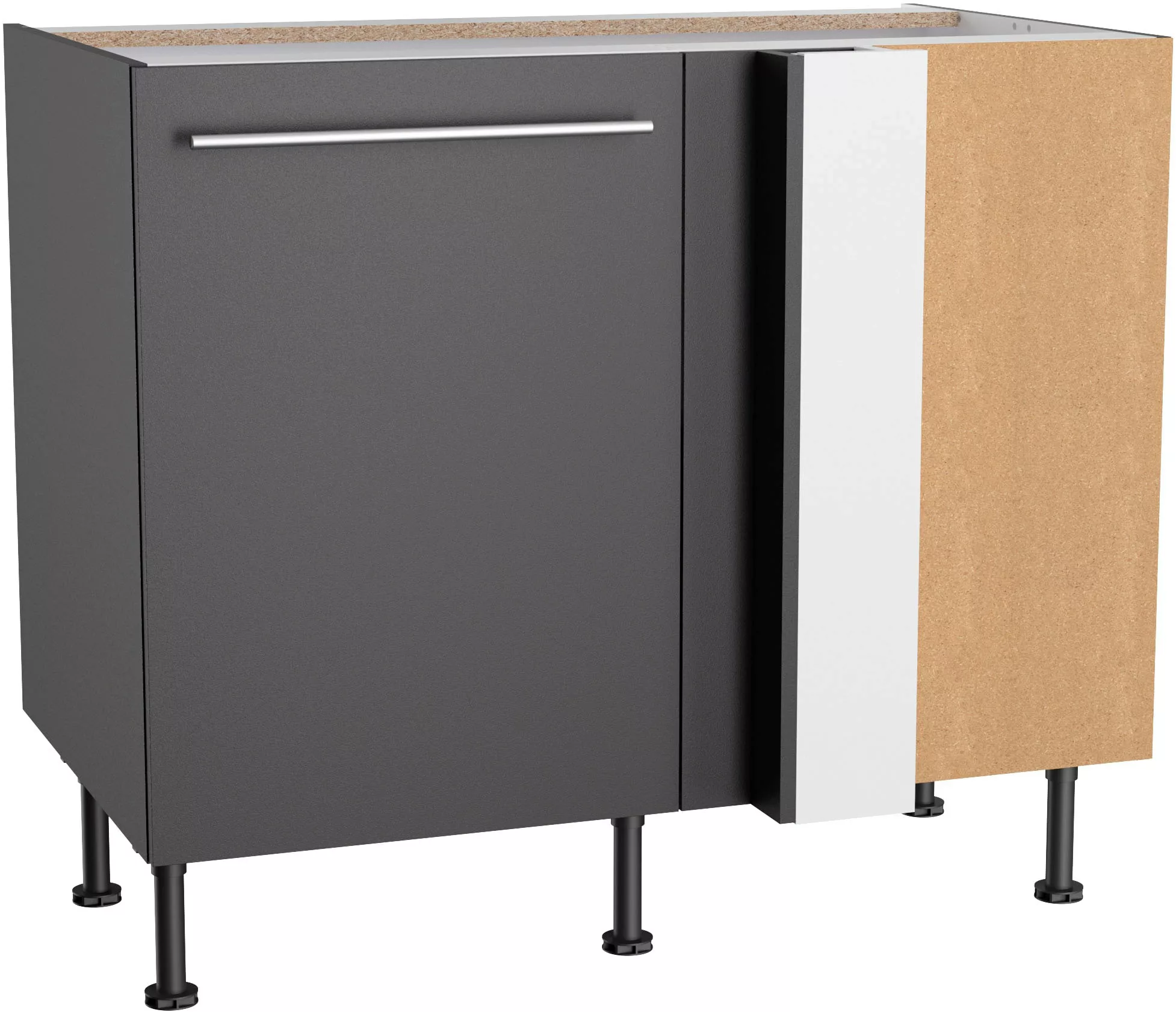 OPTIFIT Eckunterschrank "Bern2", Breite 100 x 65 cm, Lösung für Geschirrspü günstig online kaufen