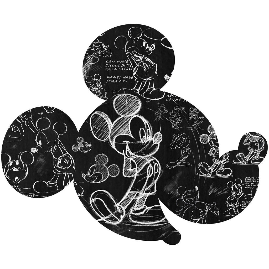 Komar Vliestapete »Vlies selbstklebend - Mickey Head Illustration - Größe 1 günstig online kaufen