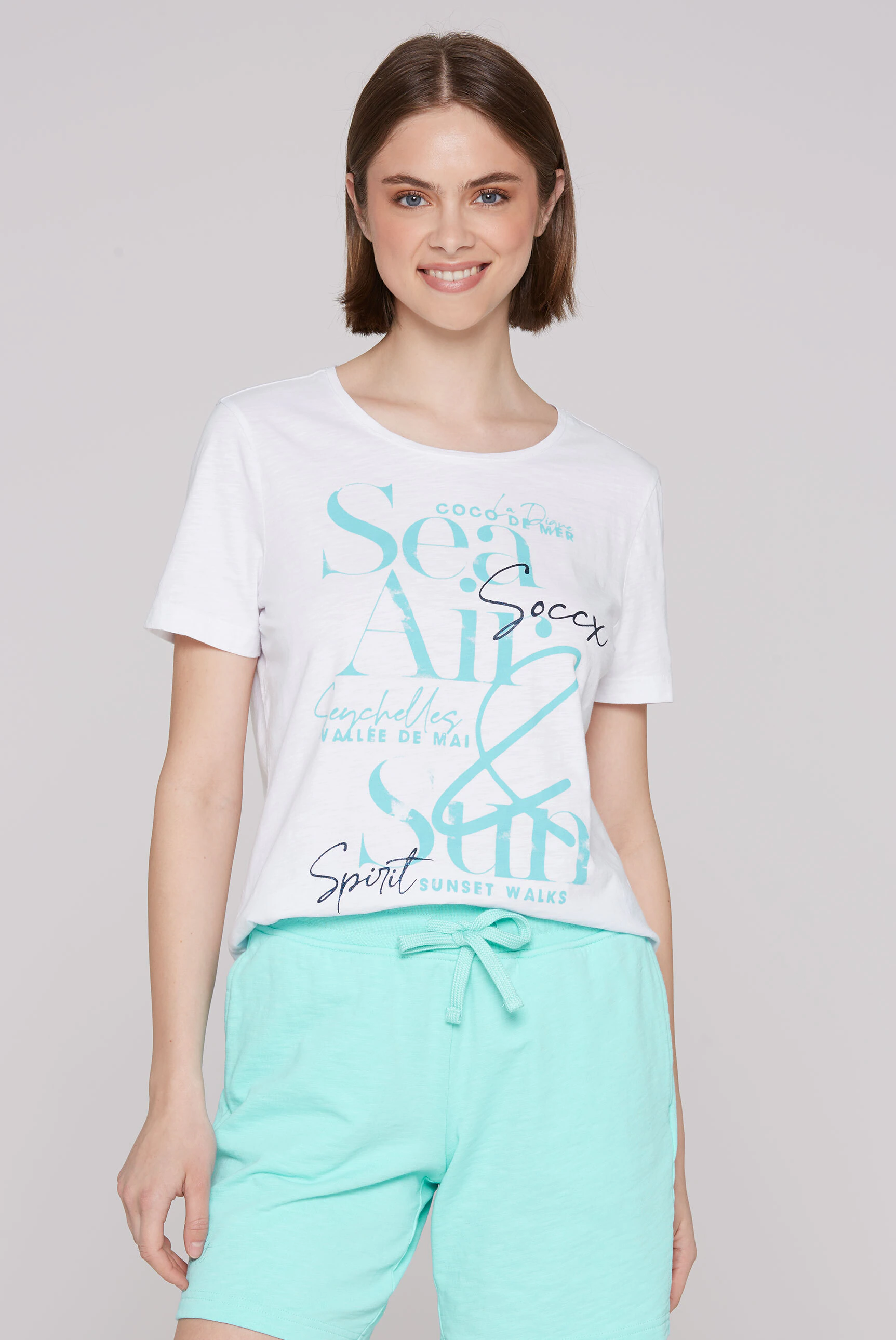 SOCCX Rundhalsshirt, aus Baumwolle günstig online kaufen