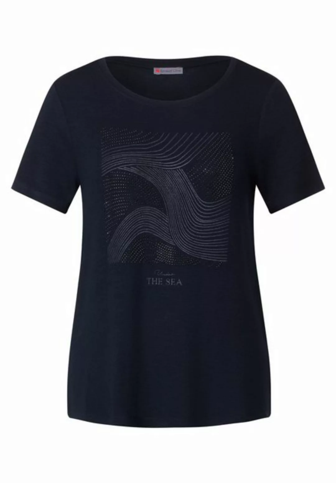 STREET ONE T-Shirt feminine stone artwork shirt günstig online kaufen