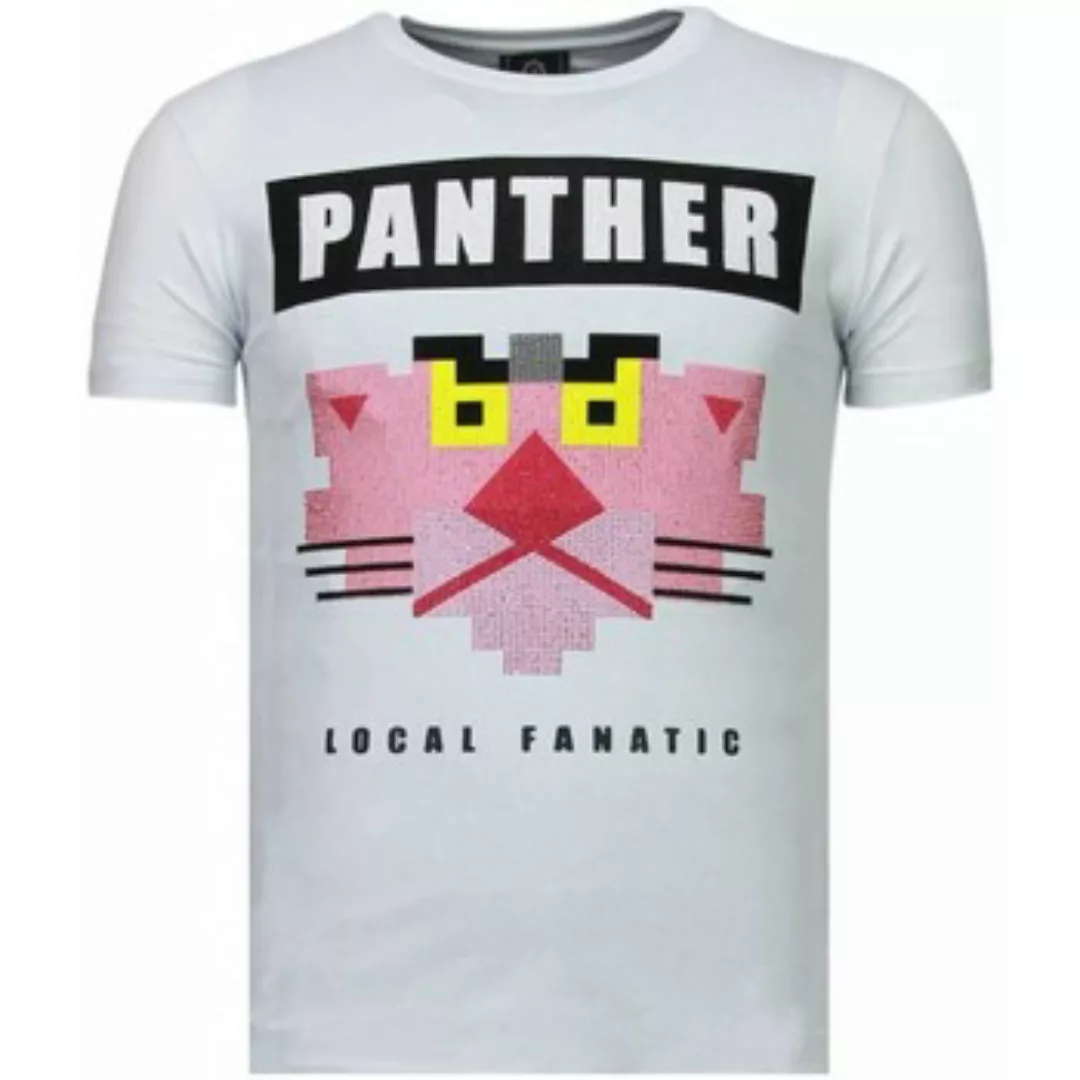 Local Fanatic  T-Shirt Panther For A Cougar Strass günstig online kaufen