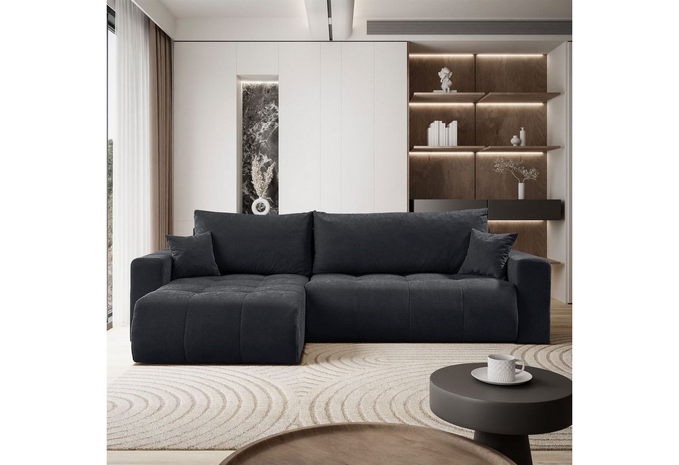 Lookway Ecksofa CLOUD mit Bettfunktion und Bettkasten, mit Bettfunktion und günstig online kaufen