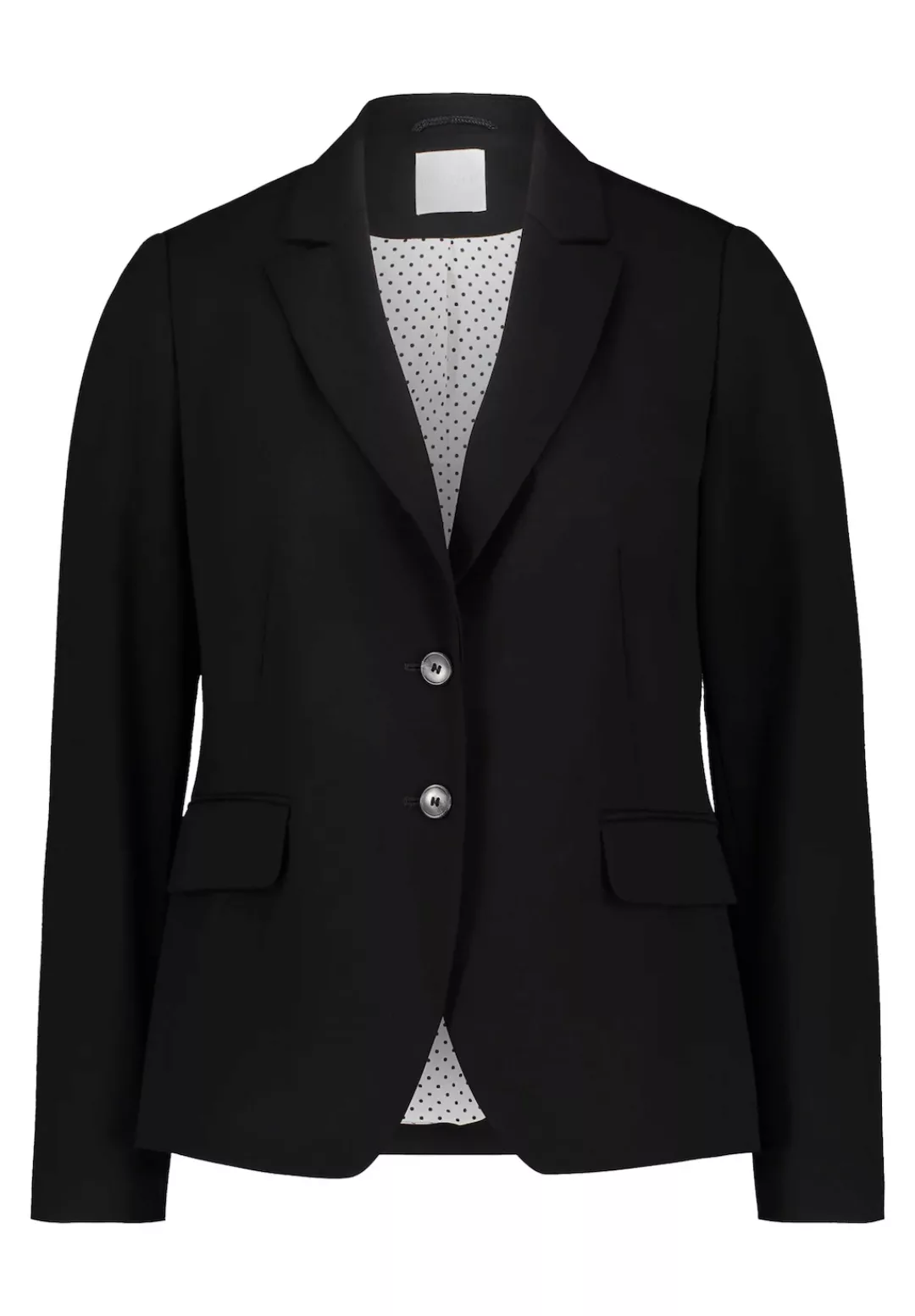 Betty&Co Longblazer "Betty & Co Klassischer Blazer mit Taschen", Druckfutte günstig online kaufen