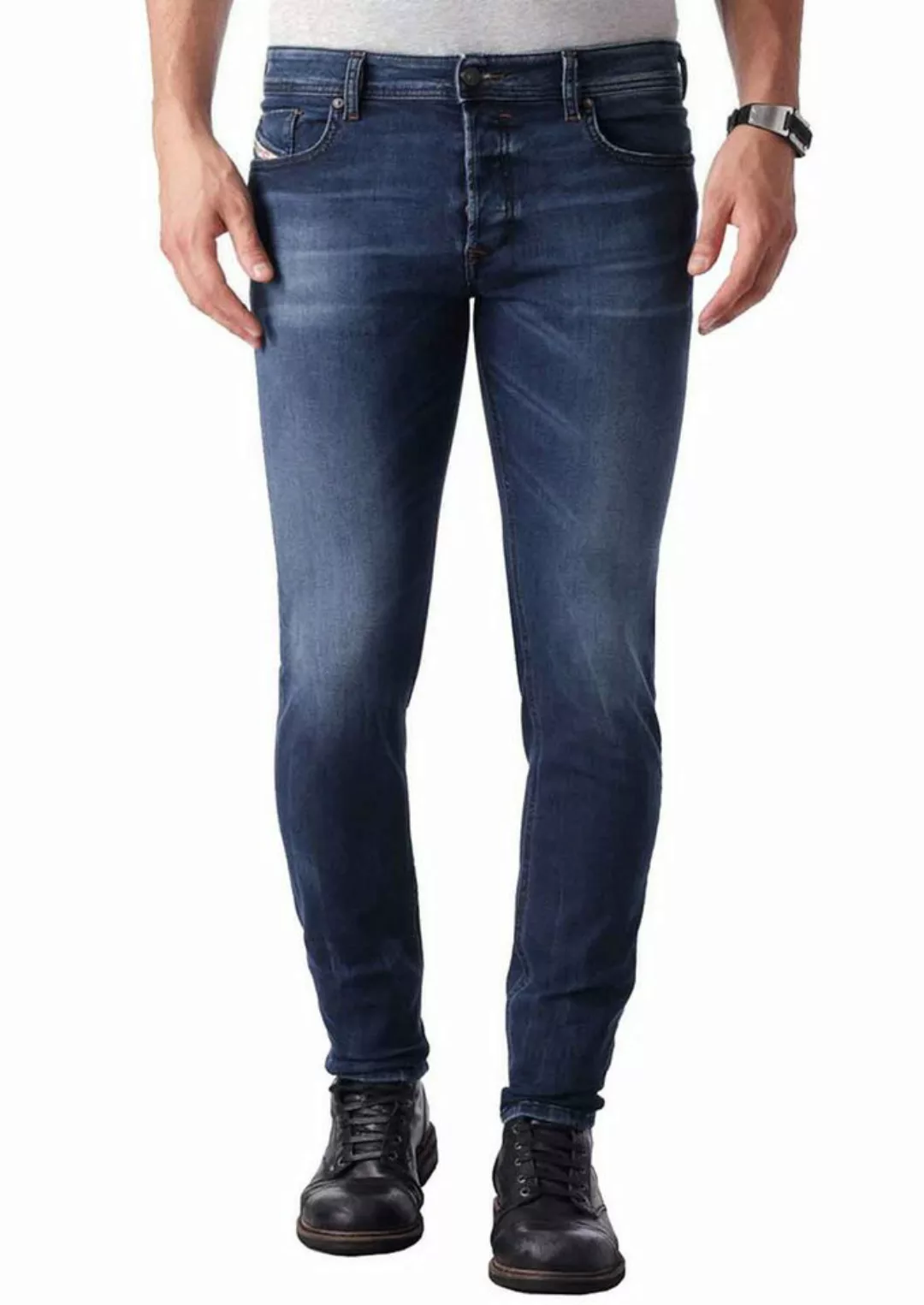 Diesel Skinny-fit-Jeans Diesel Sleenker 0845S Stretch Herren Jeans Hose Sli günstig online kaufen