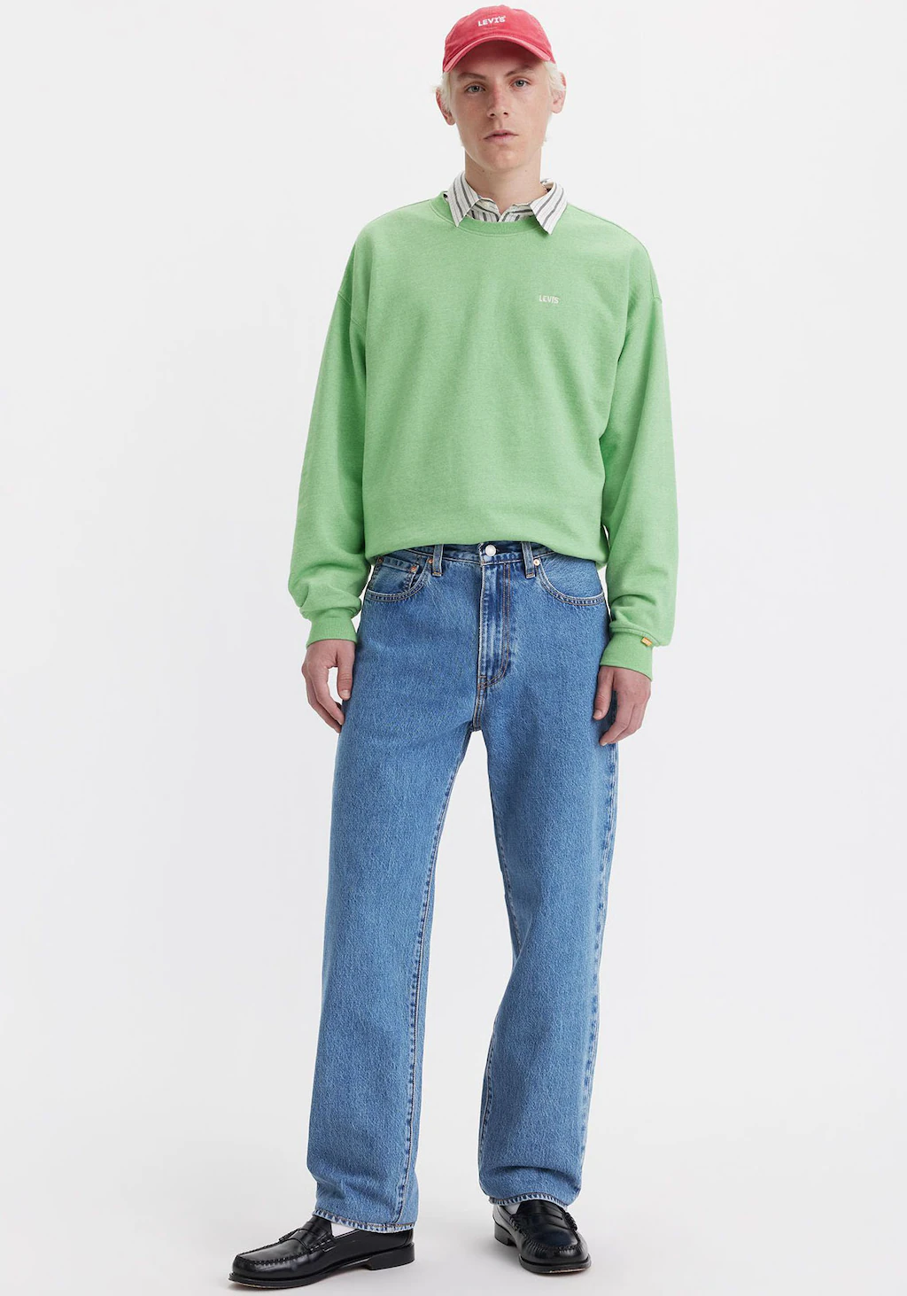 Levis Loose-fit-Jeans "568 STAY LOOSE", mit Leinenanteil günstig online kaufen