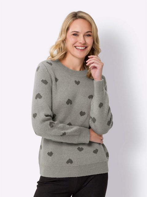 Sieh an! Strickpullover Langarm-Pullover günstig online kaufen