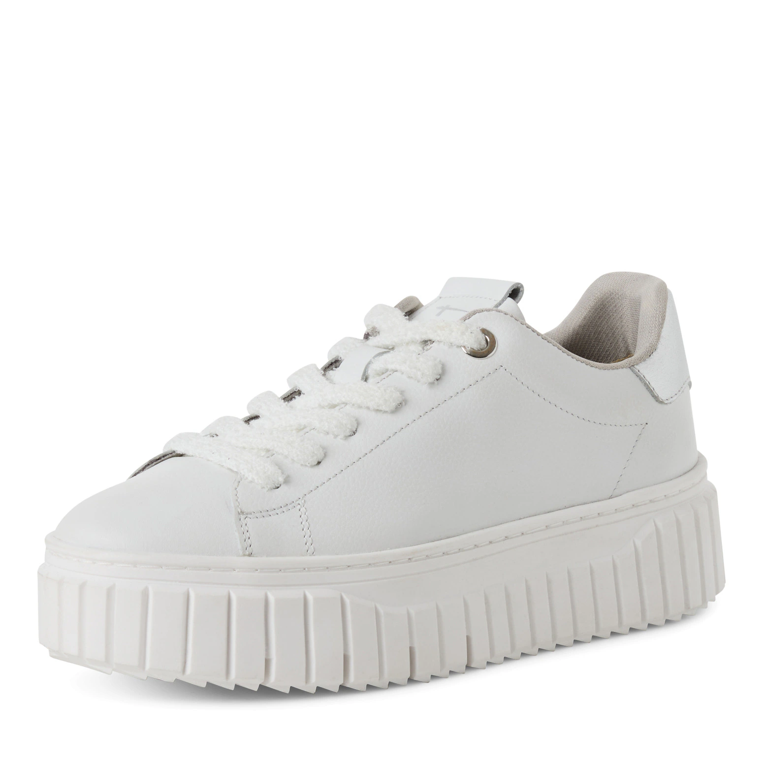 Tamaris Plateausneaker, Freizeitschuh, Halbschuh, Schnürschuh mit Kontrastb günstig online kaufen