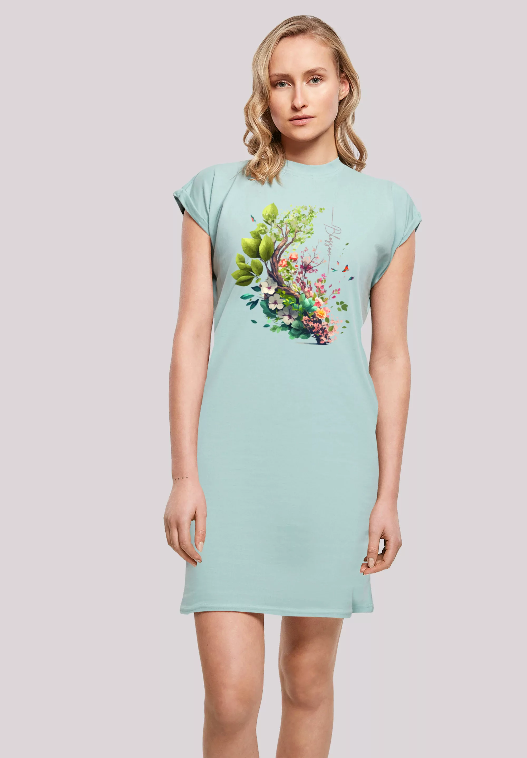 F4NT4STIC Shirtkleid "Blüten Baum Kleid", Print günstig online kaufen
